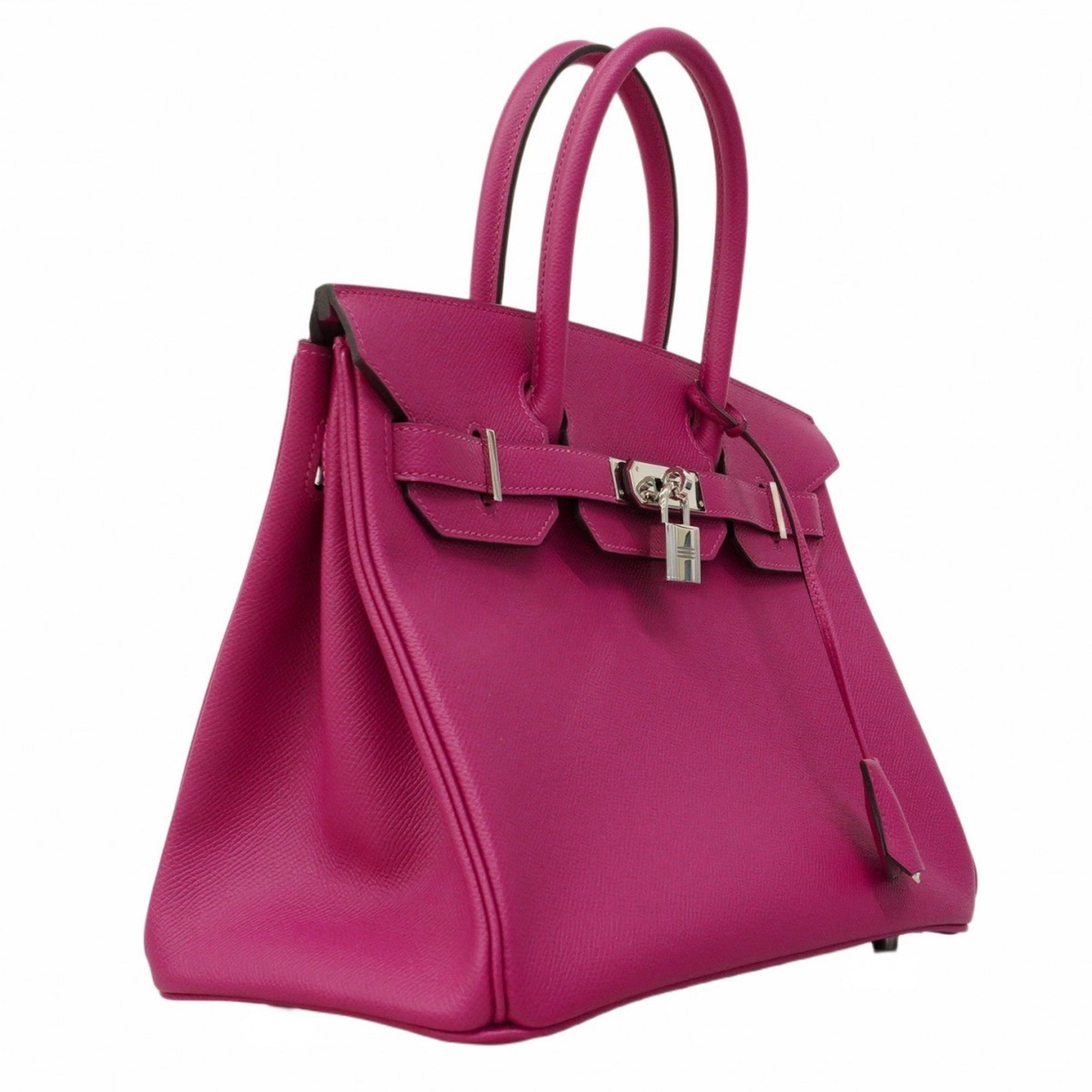 Hermes Rose Purple Epsom Leather Handbag (Pre-Owned)