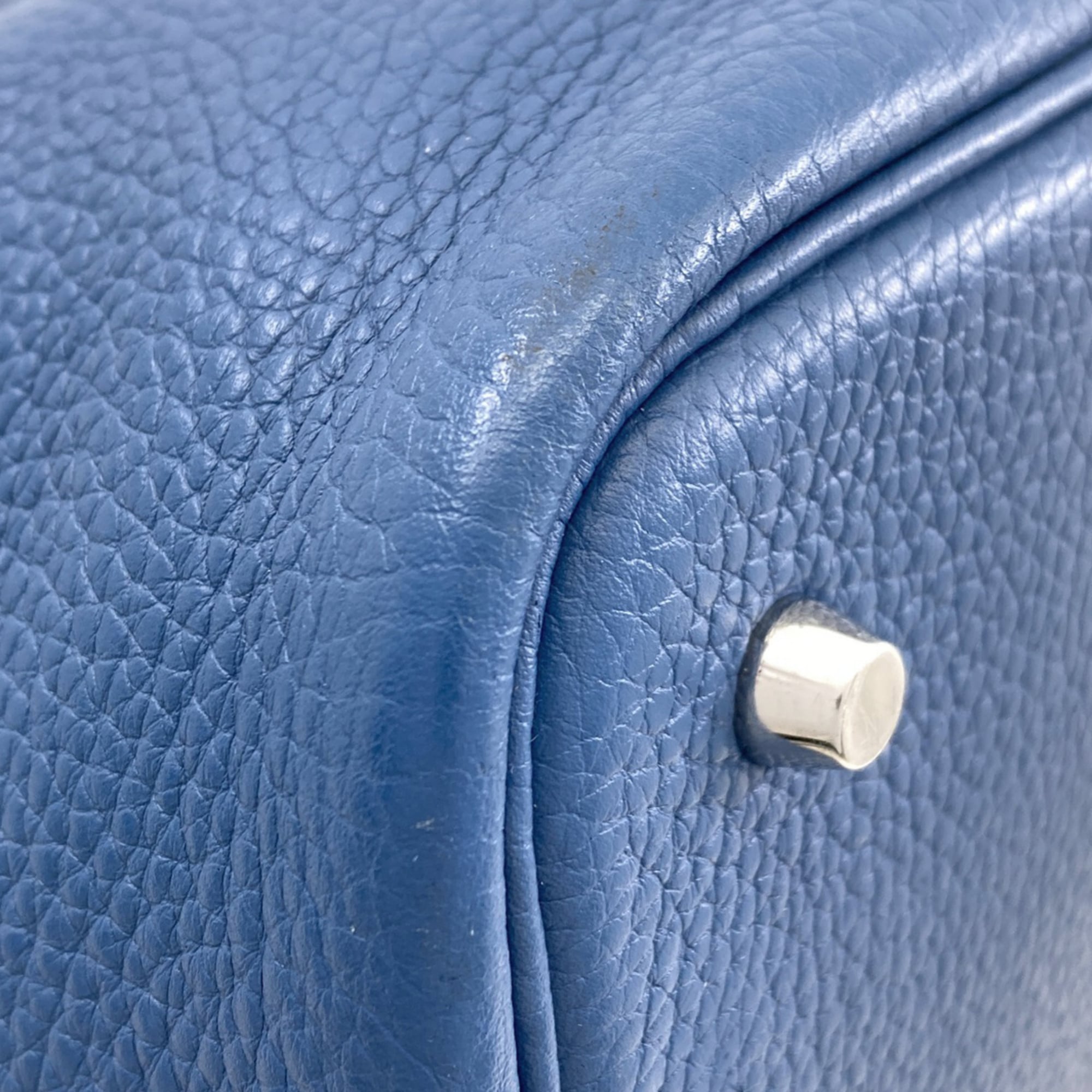 Hermes Blue Handbag (Pre-Owned)