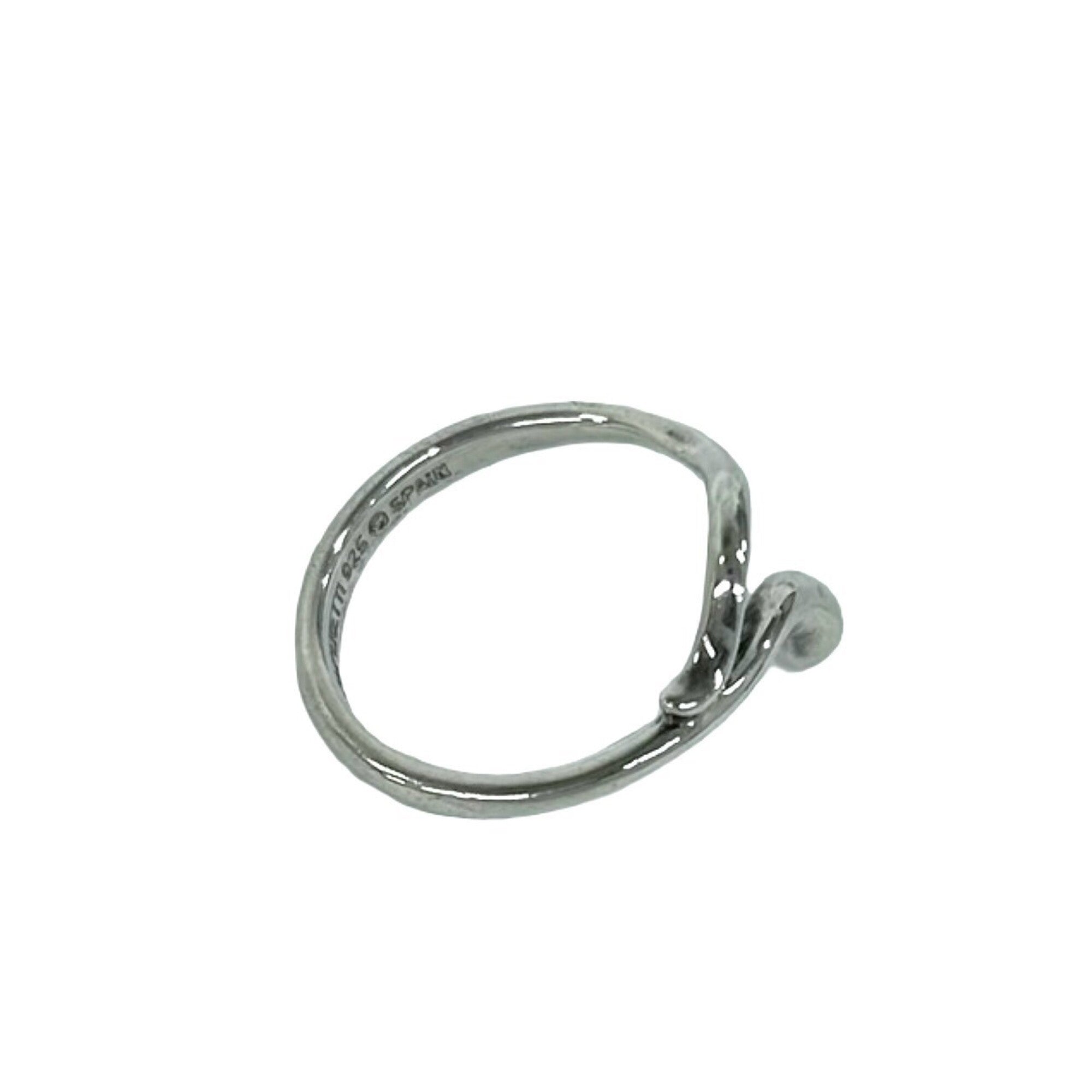 Tiffany Silver Silver 925 Band Ring (Pre-Owned)