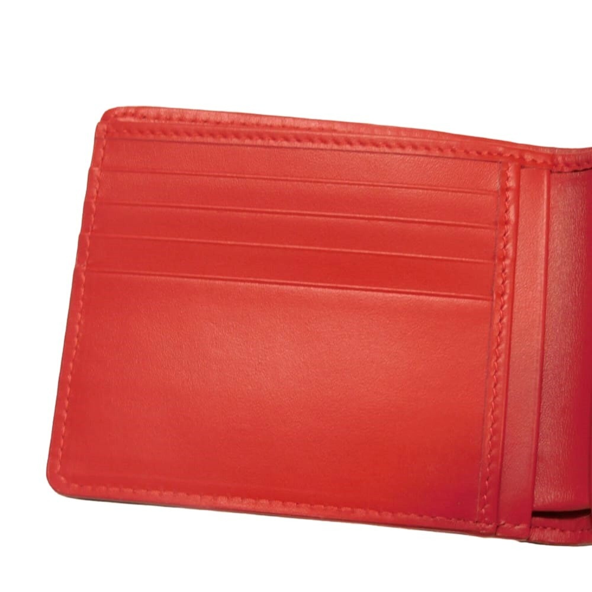 Christian Louboutin Gray Cotton Wallet (Bi-Fold) (Pre-Owned)