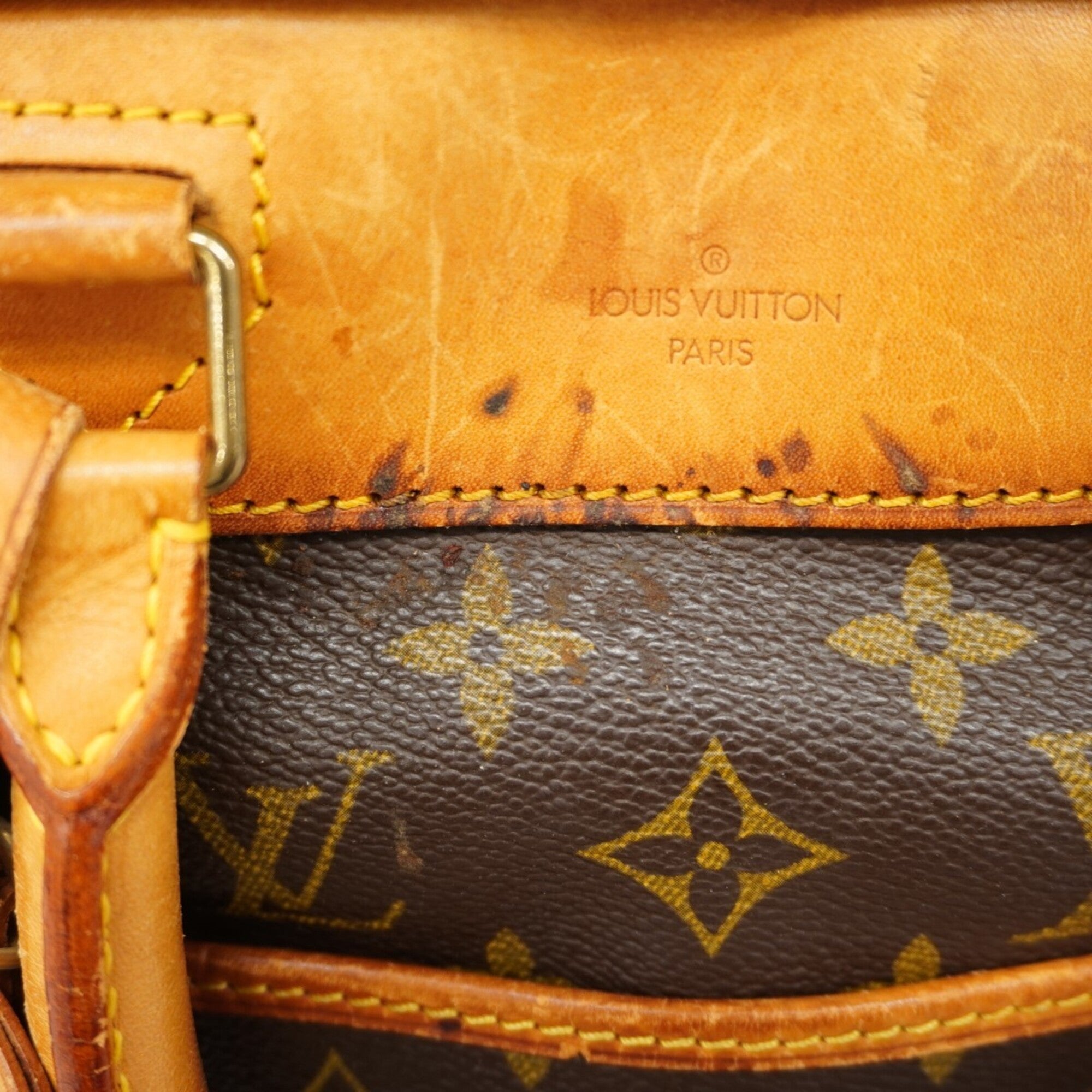 Louis Vuitton Brown Handbag (Pre-Owned)