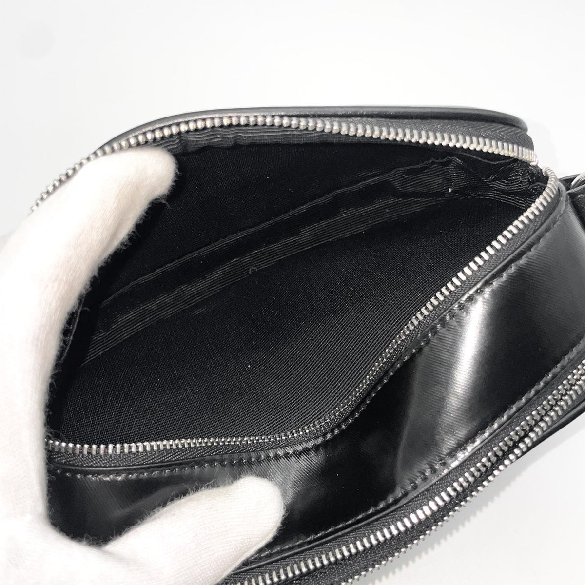 Burberry Black Coated Canvas Shoulder Bag (Pre-Owned)
