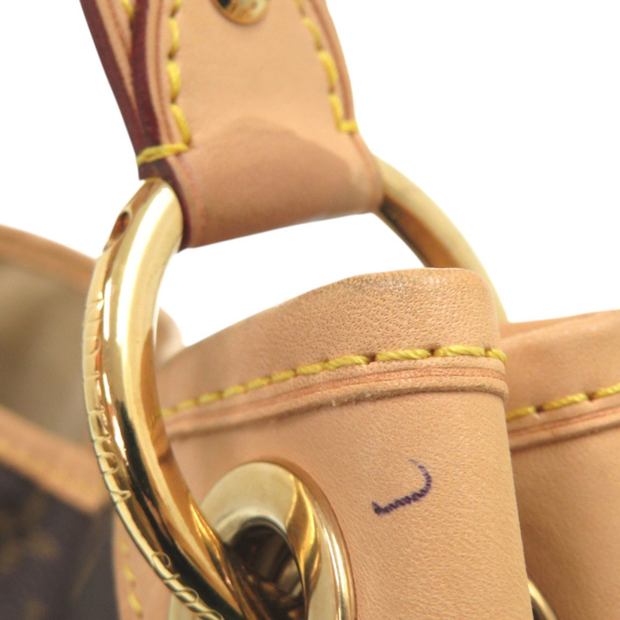 Louis Vuitton Brown Monogram Canvas Shoulder Bag (Pre-Owned)