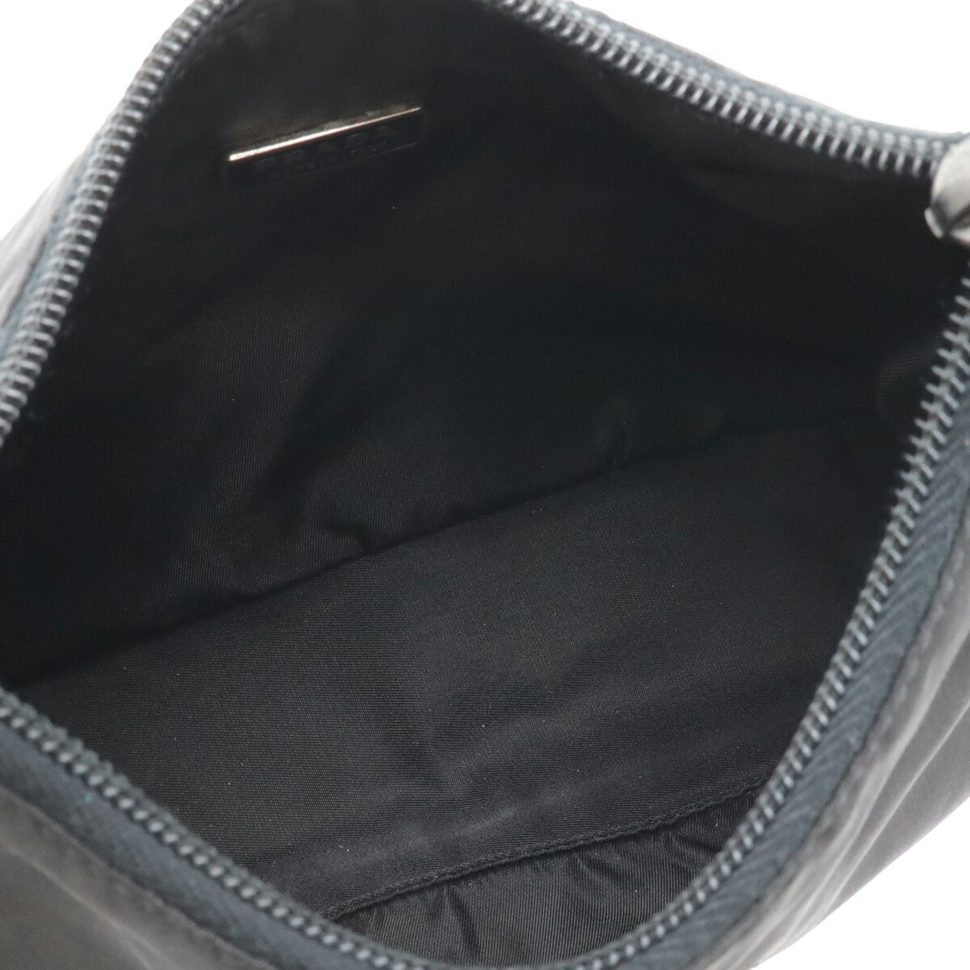 Prada Black Nero Nylon Handbag (Pre-Owned)