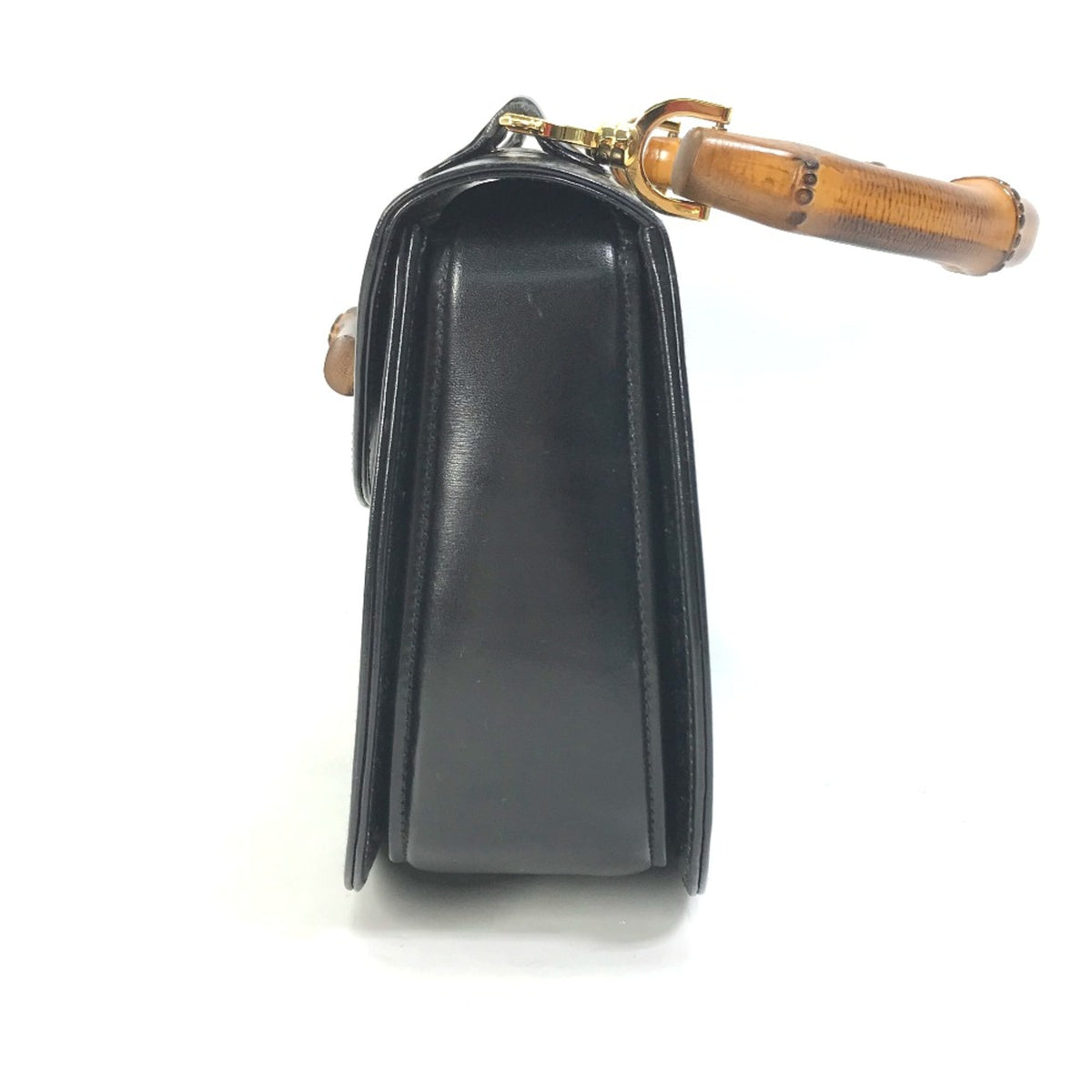 Gucci Black Leather Handbag (Pre-Owned)