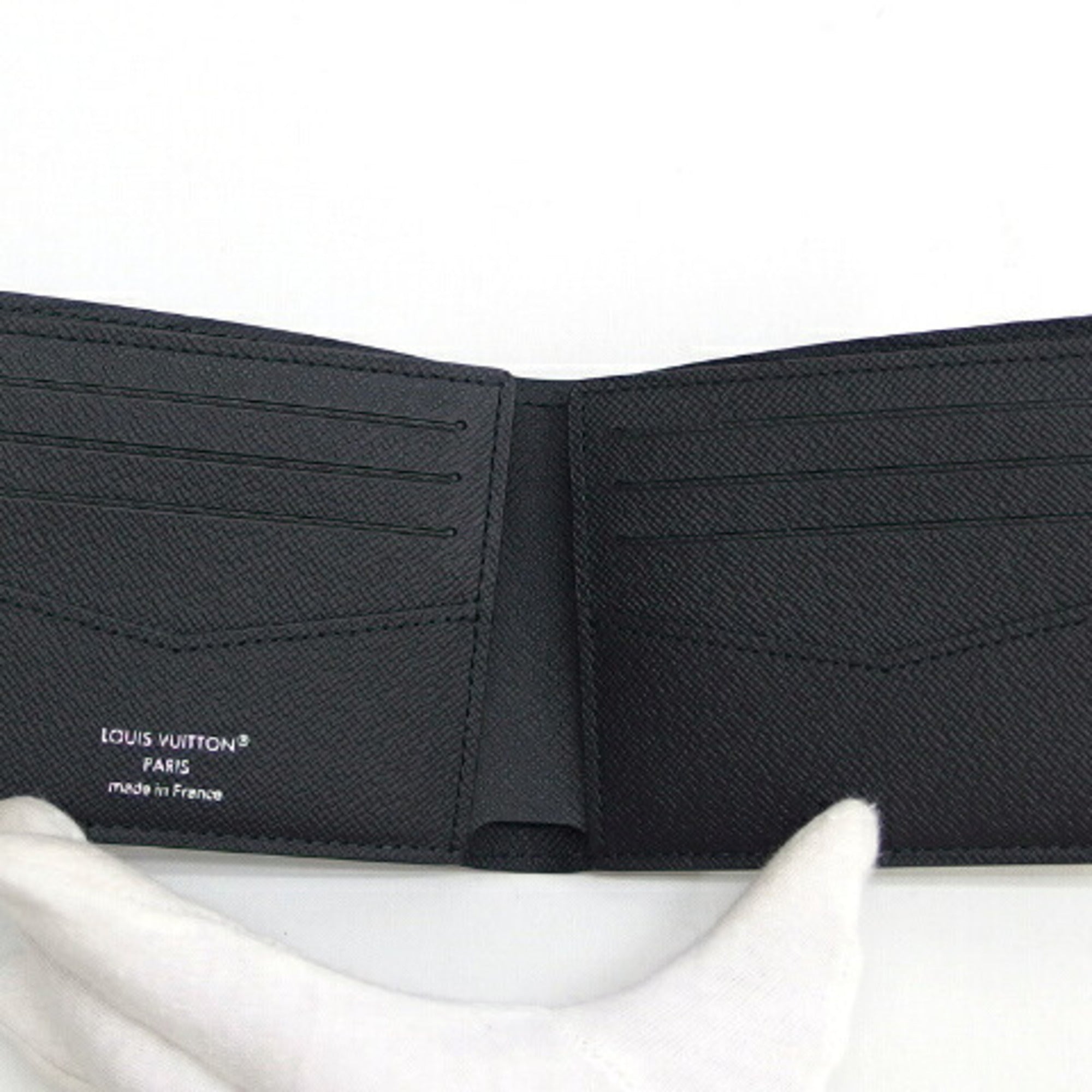 Louis Vuitton Monogram Eclipse Monogram Eclipse Monogram Eclipse Wallet (Bi-Fold) (Pre-Owned)