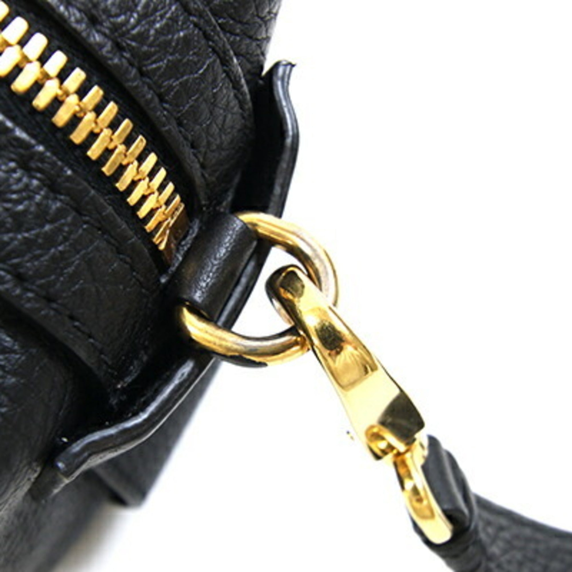 Prada Black Leather Handbag (Pre-Owned)