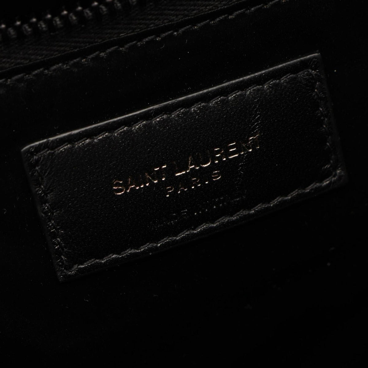 Yves Saint Laurent Black Nylon Handbag Tote Bag (Pre-Owned)