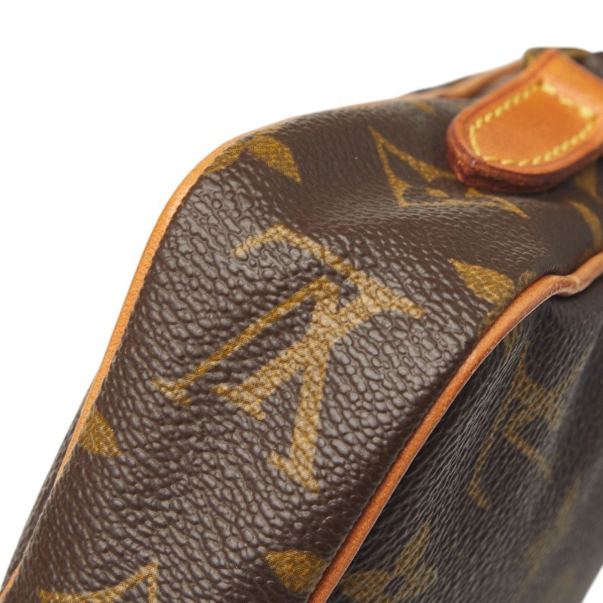 Louis Vuitton Brown Pvc Leather Shoulder Bag (Pre-Owned)