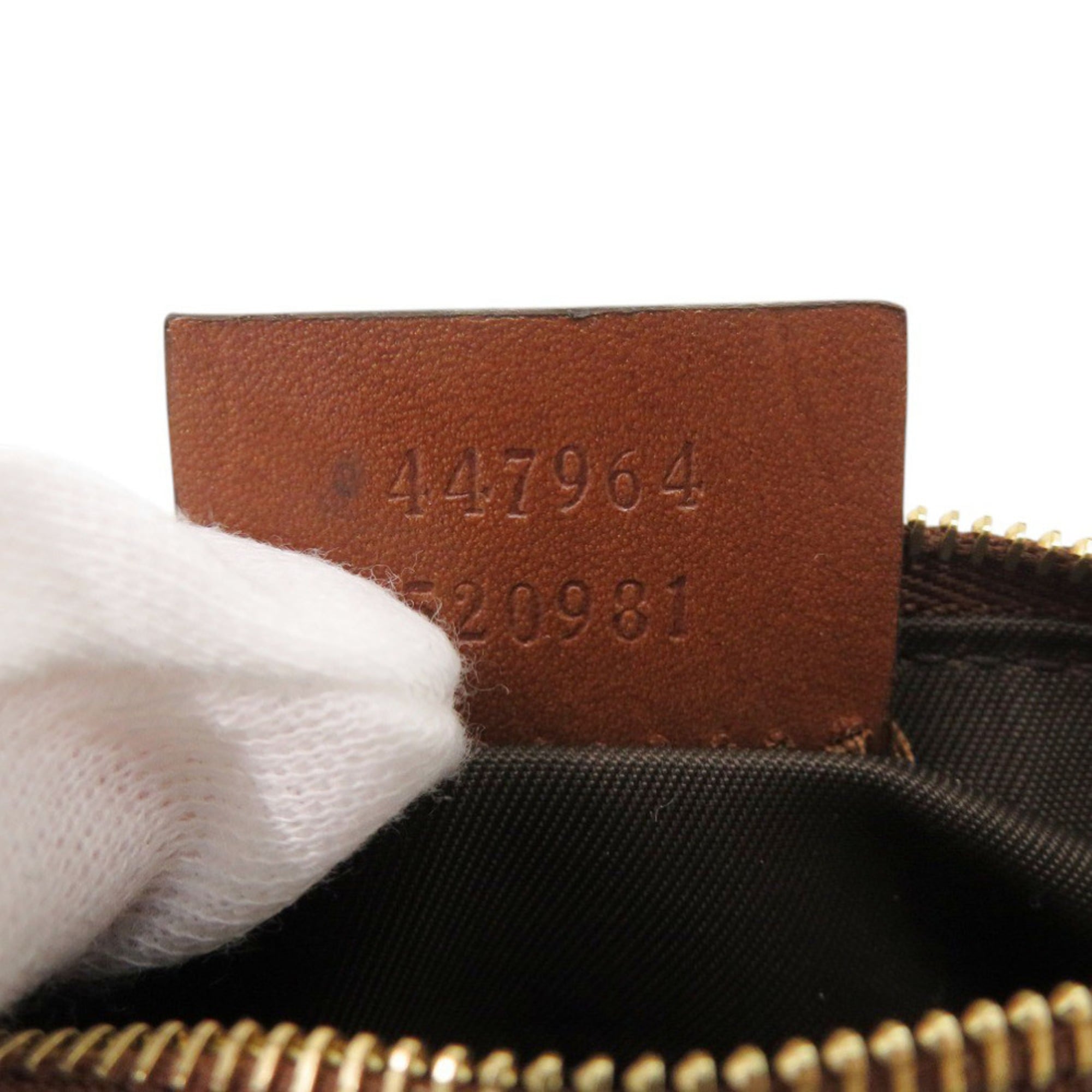 Gucci Beige Gg Supreme Coin Purse/Coin Case (Pre-Owned)
