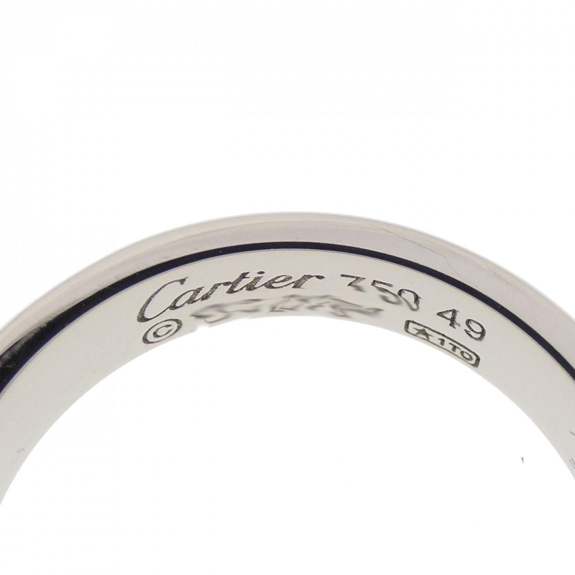 Cartier Happy Birthday White Gold (18K) Band Ring (Pre-Owned)