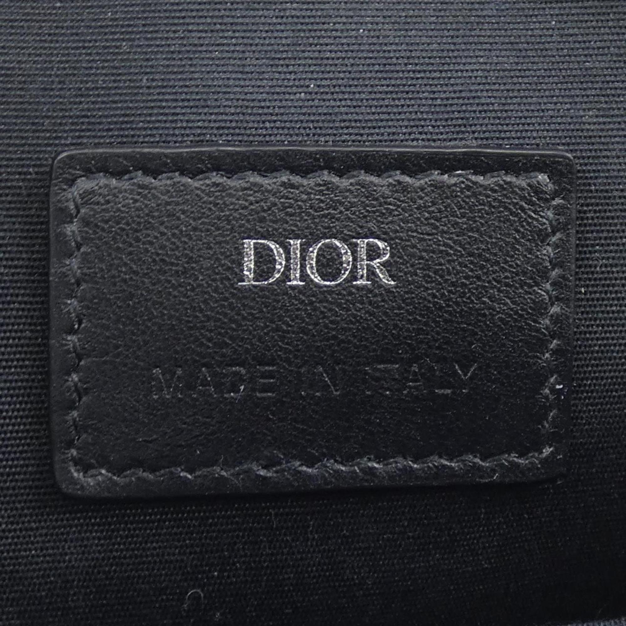 Christian Dior Black Gray Handbag (Pre-Owned)