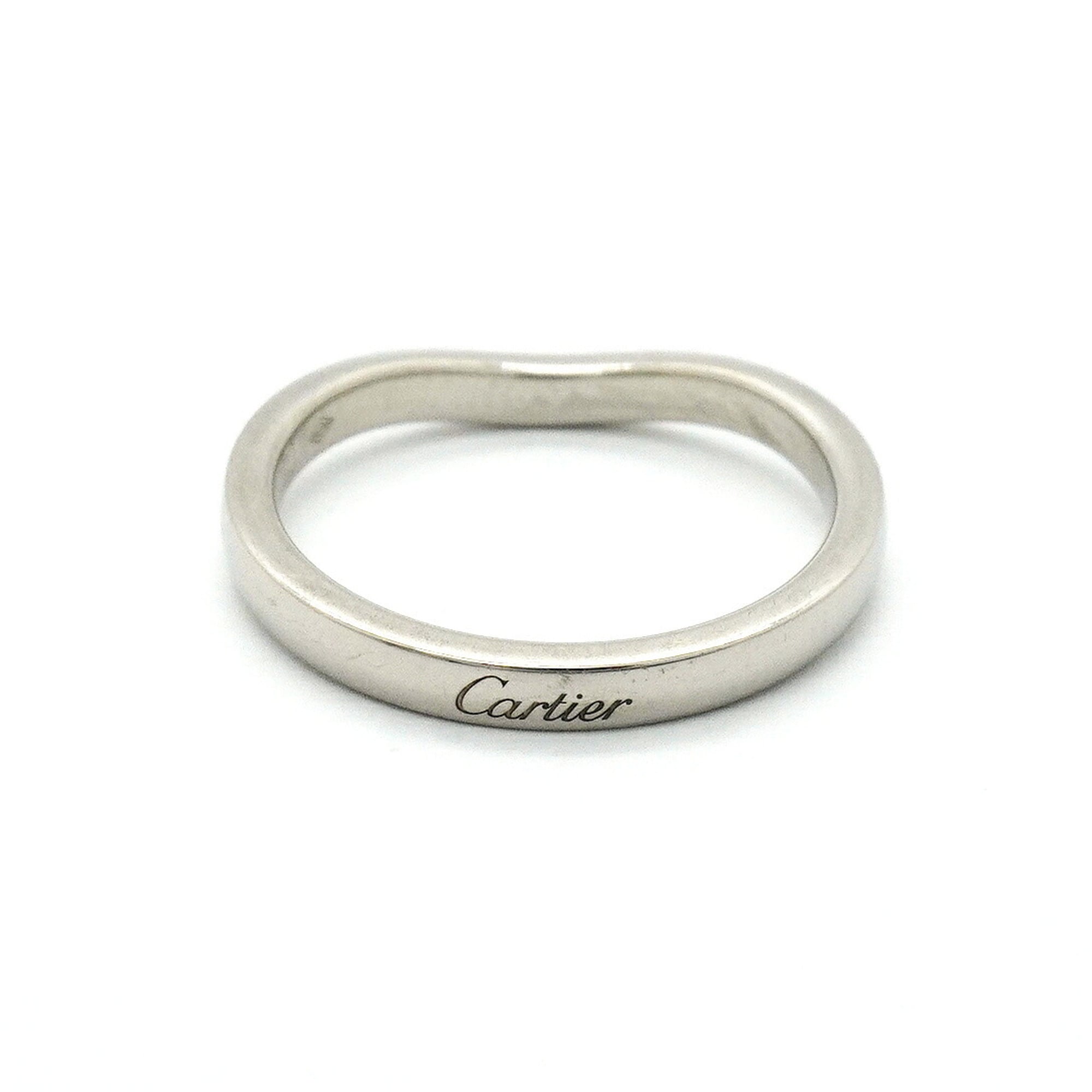 Cartier Platinum 950 Band Ring (Pre-Owned)