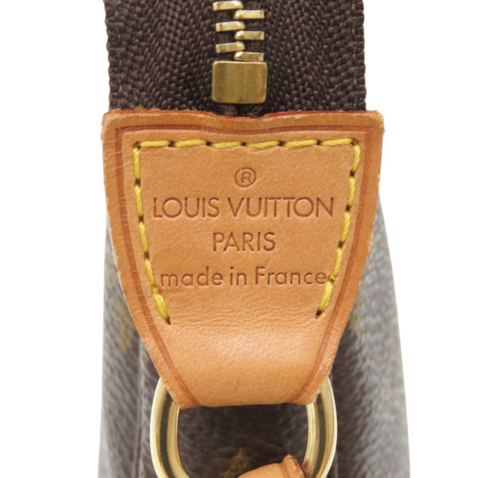 Louis Vuitton Brown Monogram Monogram Handbag Pochette Pouch (Pre-Owned)