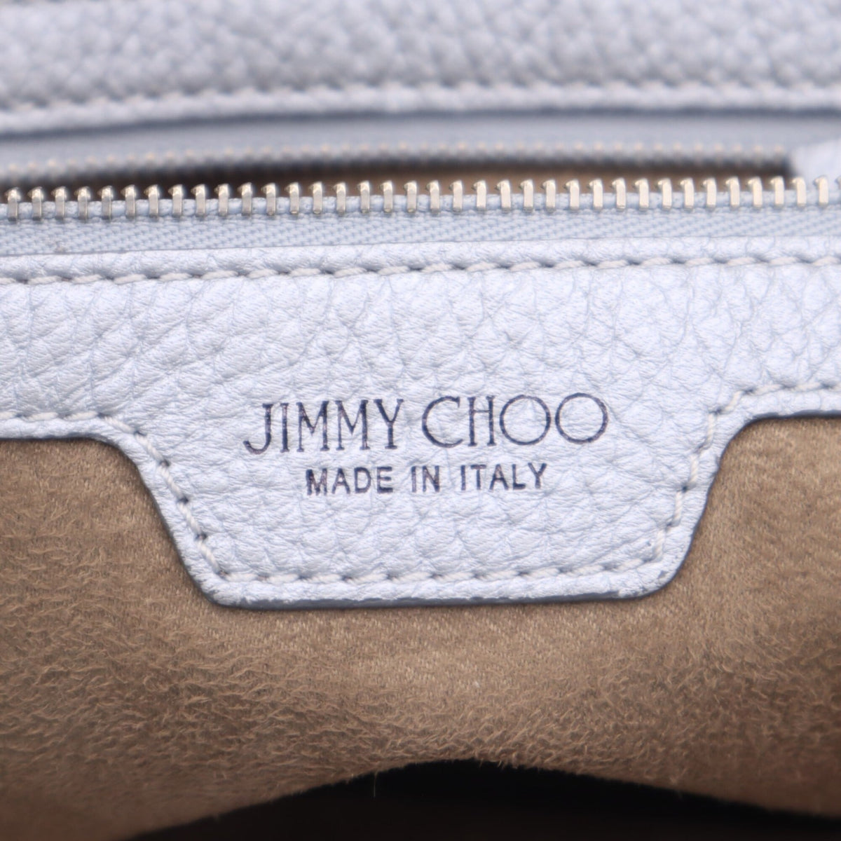 Jimmy Choo Silver Leather Handbag (Pre-Owned)