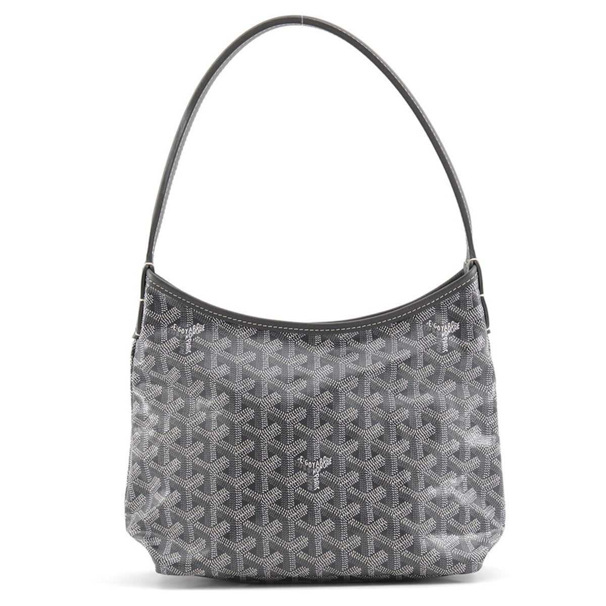 Goyard Gray Pvc Leather Handbag Pouch (Pre-Owned)