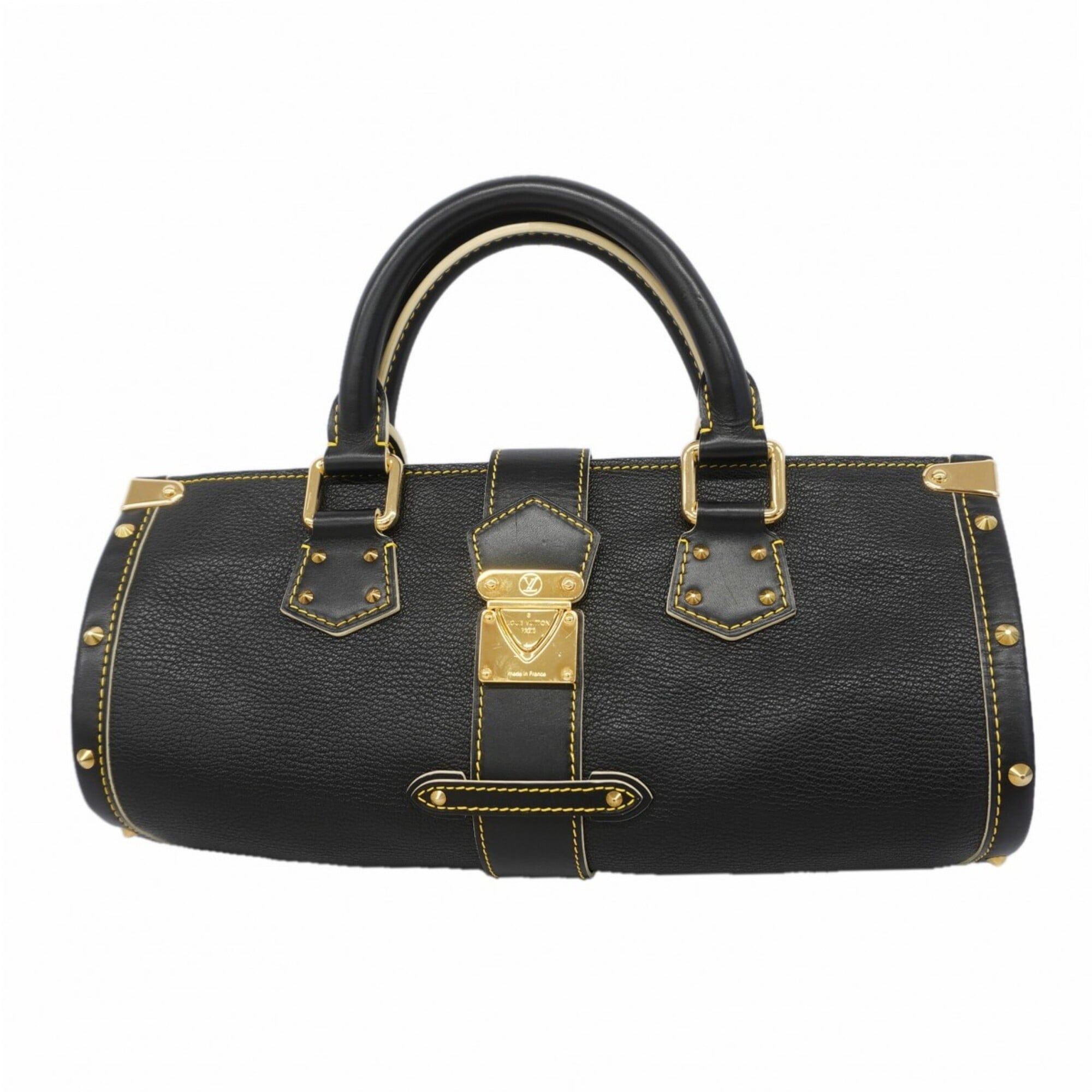 Louis Vuitton Noir Handbag (Pre-Owned)