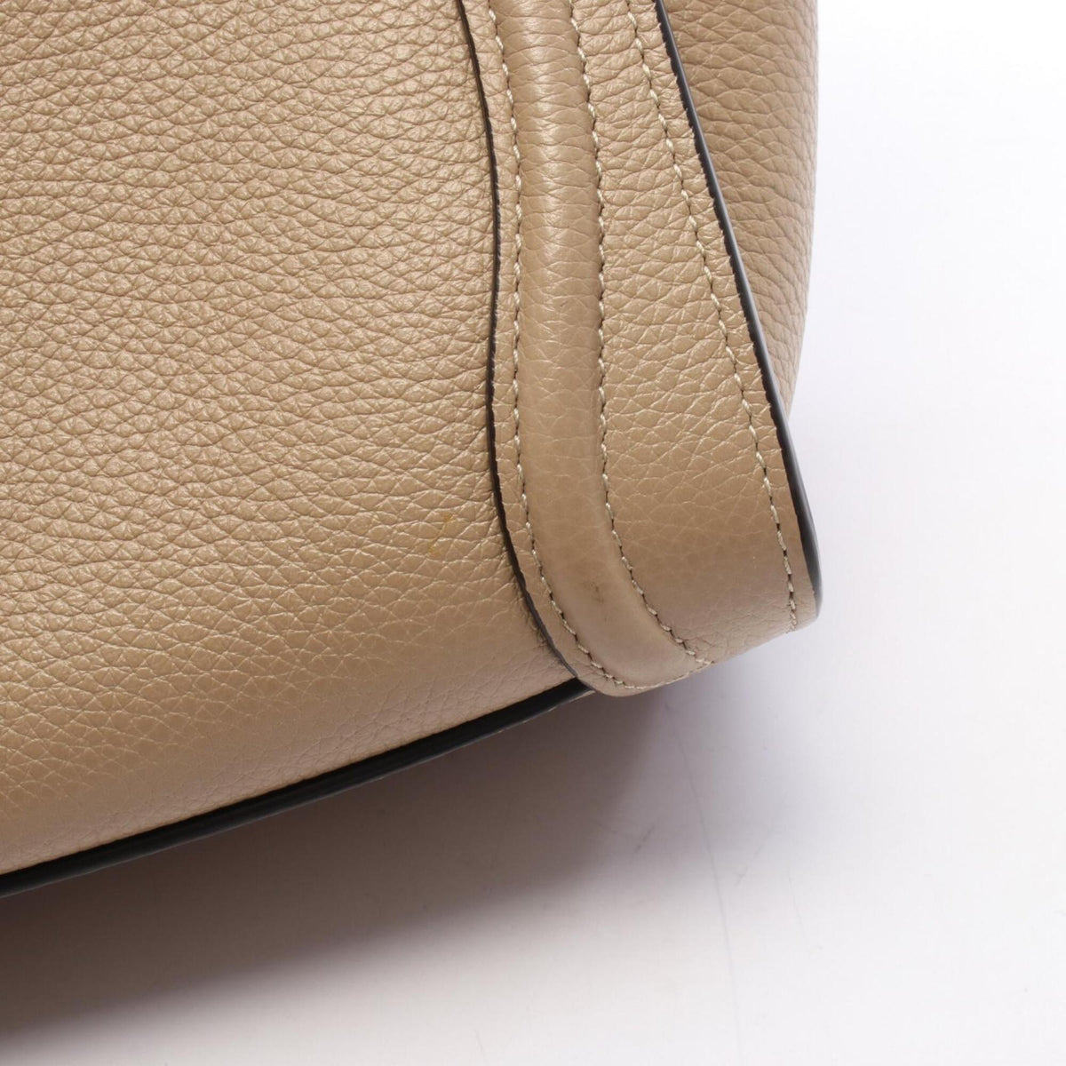 Celine Beige Leather Handbag (Pre-Owned)