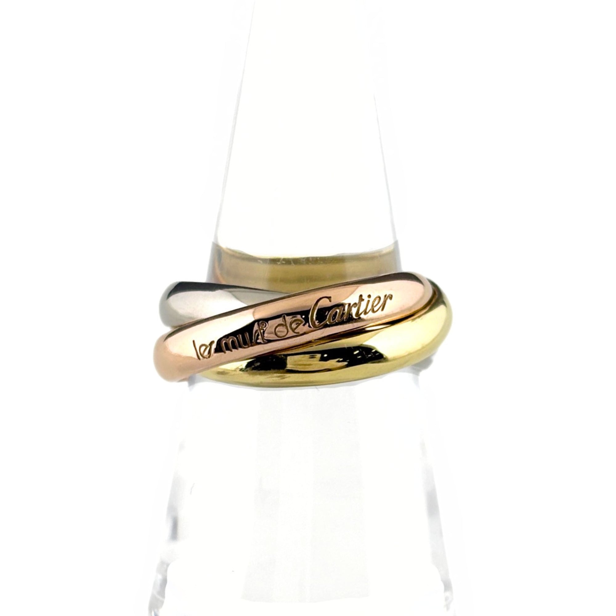 Cartier Yellow Gold (18K) Pink Gold (18K) White Gold (18K) Band Ring (Pre-Owned)