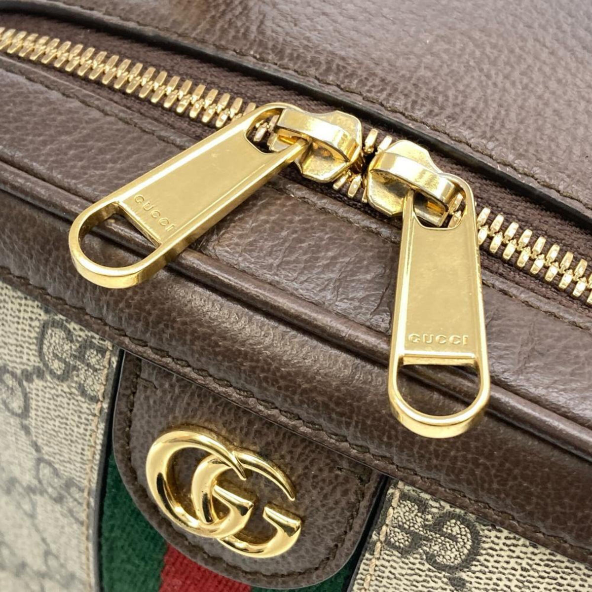 Gucci Ophidia Beige Gg Supreme Handbag Shoulder Bag (Pre-Owned)