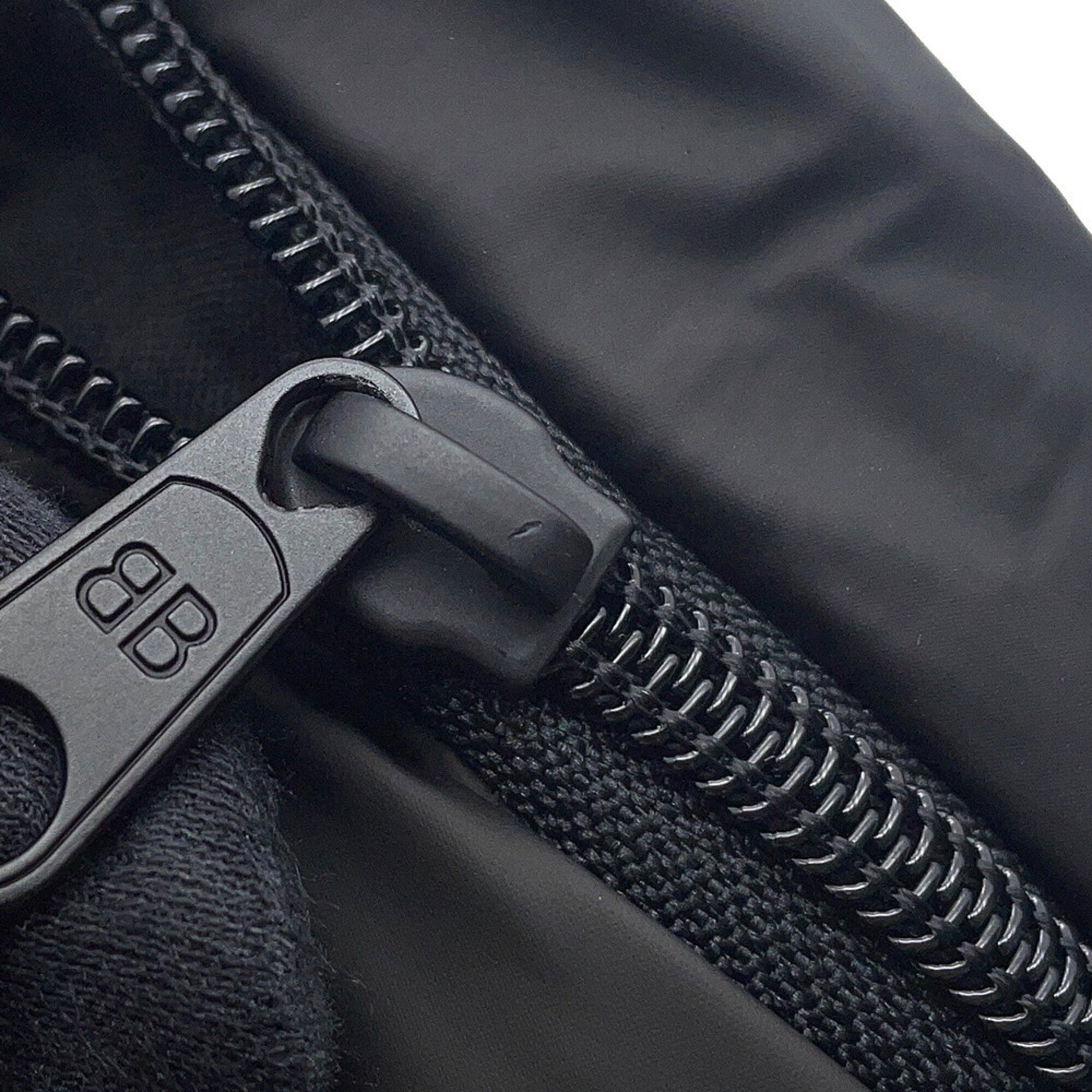 Balenciaga Black Nylon Backpack Handbag (Pre-Owned)