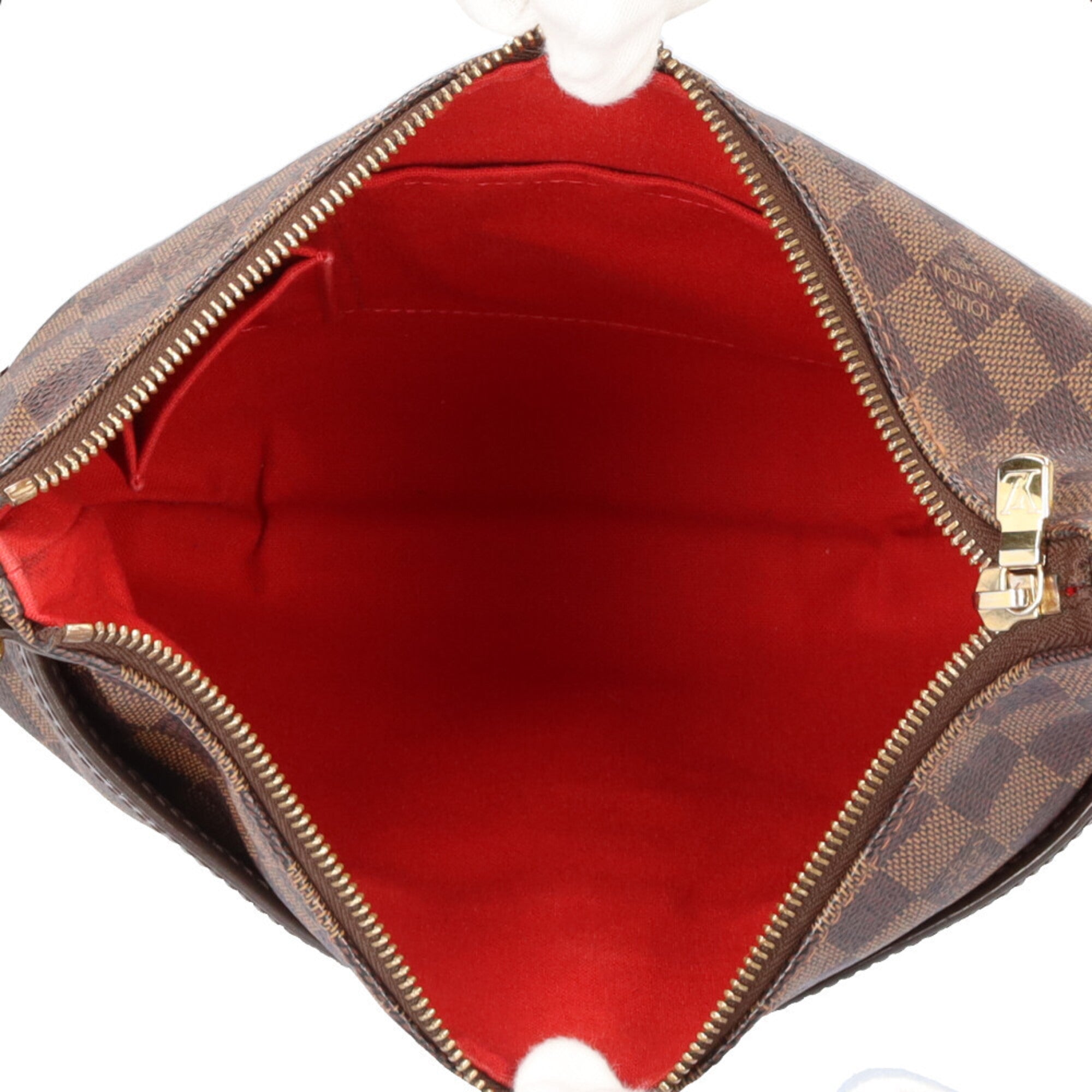 Louis Vuitton Damier Brown Damier Canvas Shoulder Bag (Pre-Owned)