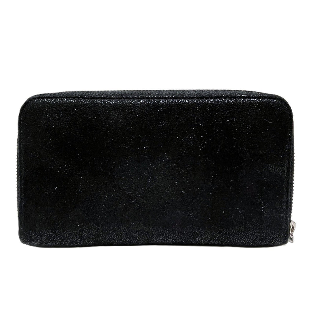 Stella Mccartney Black Polyester Long Wallet (Bi-Fold) (Pre-Owned)