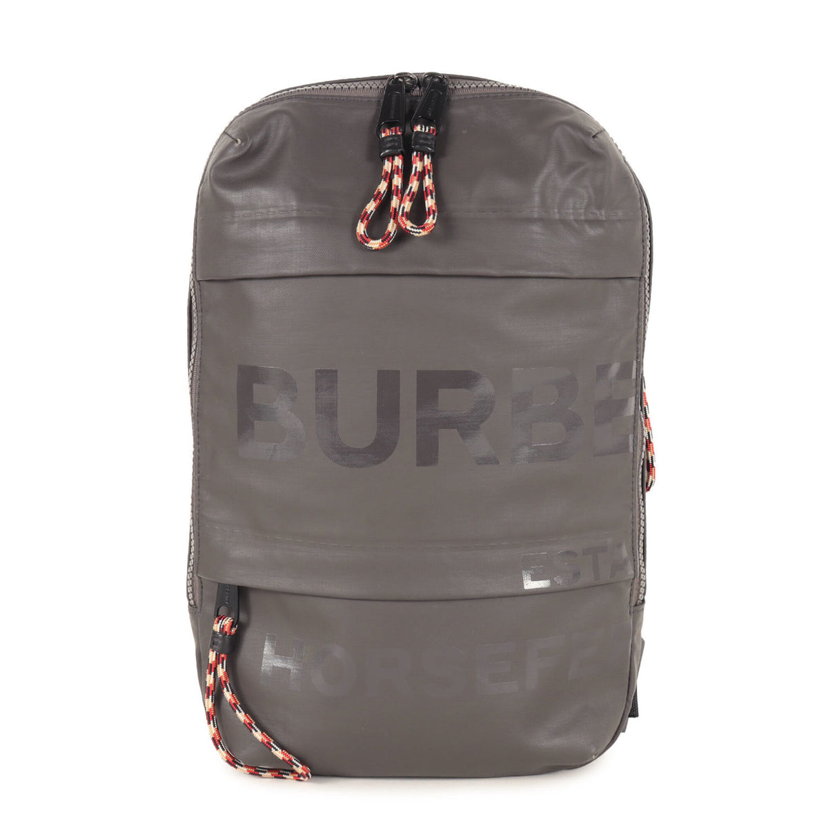Burberry Gray Nylon Sling Bag (Pre-Owned)