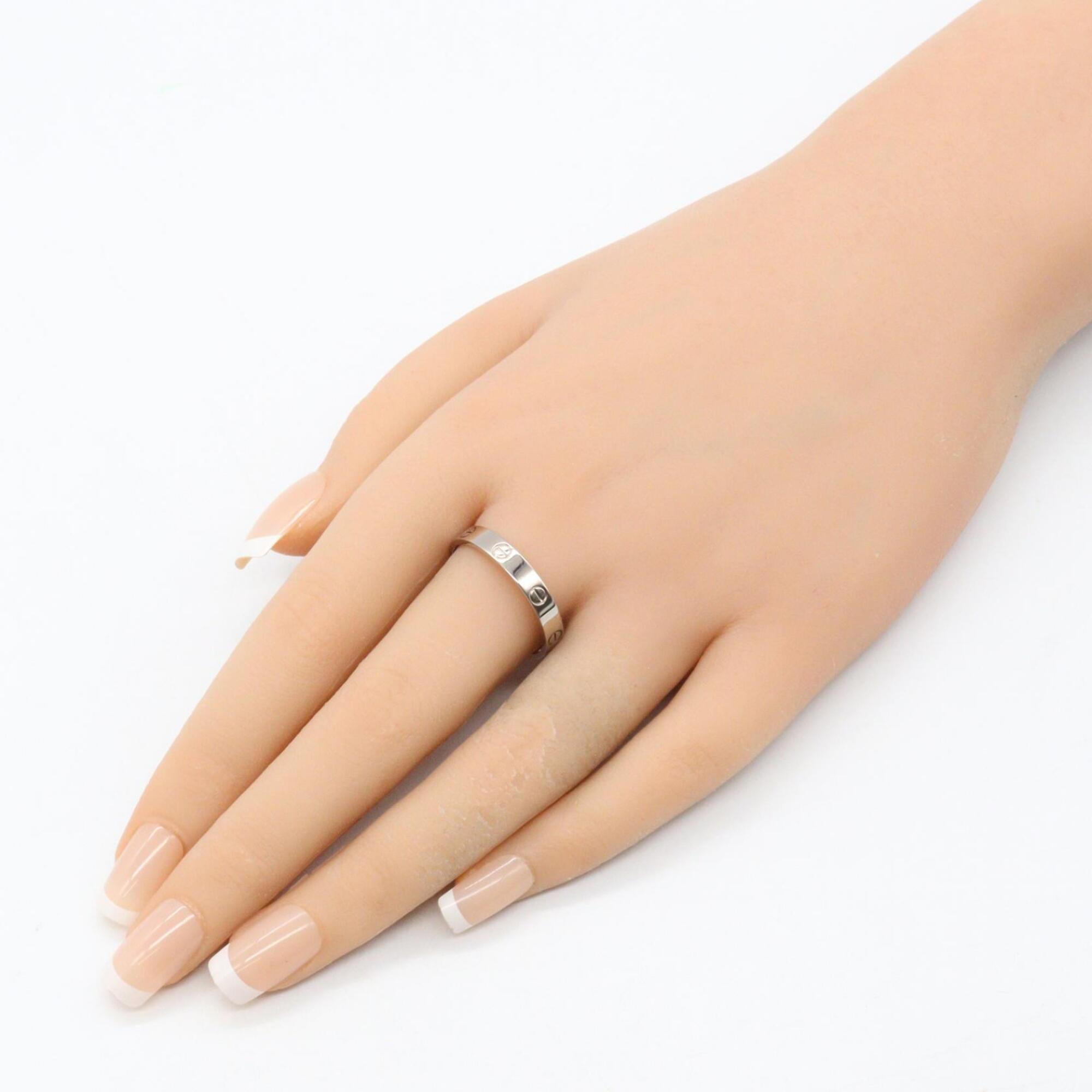 Cartier Silver White Gold (18K) Band Ring (Pre-Owned)
