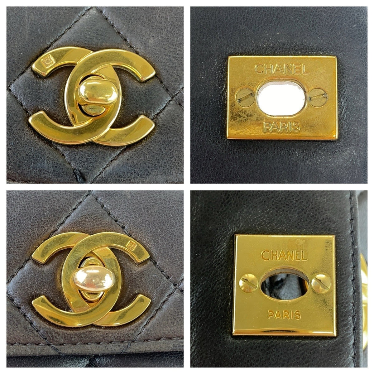 Chanel Black Leather Backpack (Pre-Owned)