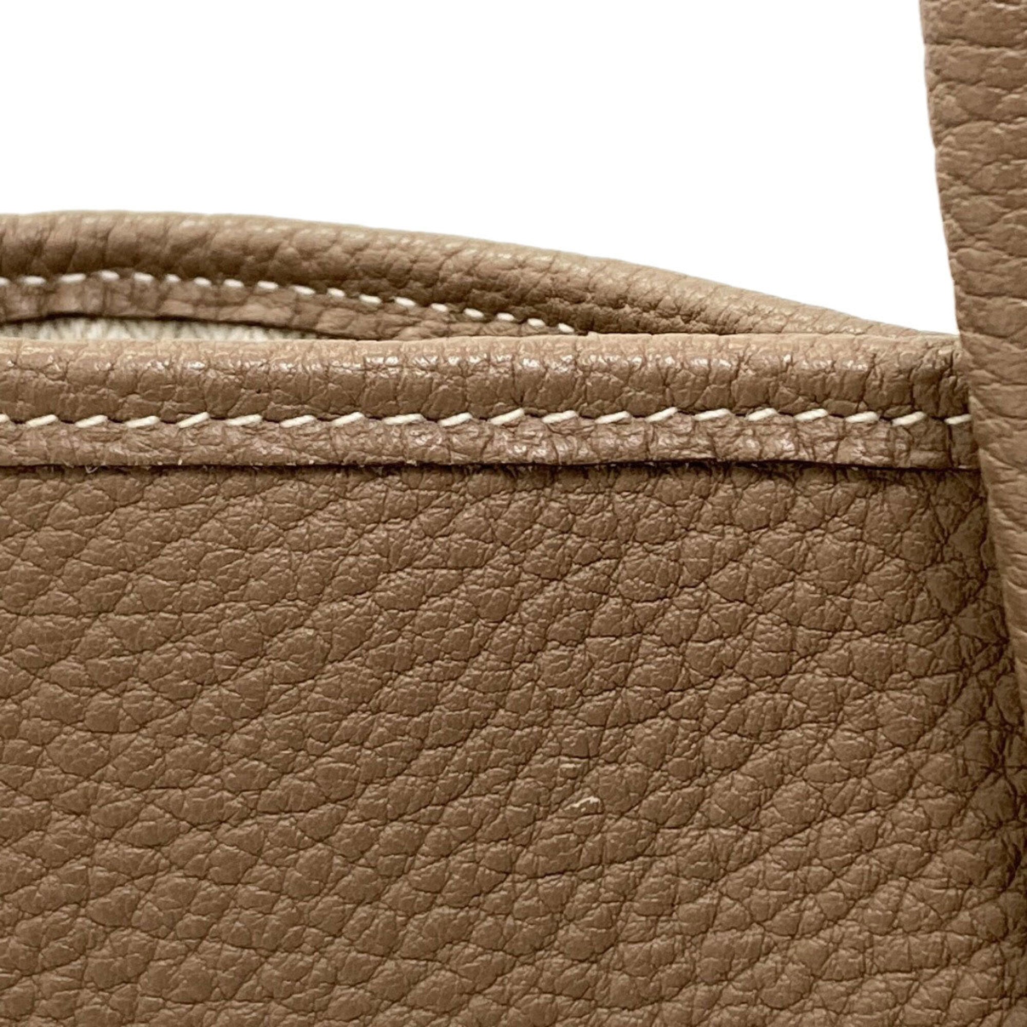 Hermes Etoupe Gray Negonda Leather Tote Bag (Pre-Owned)