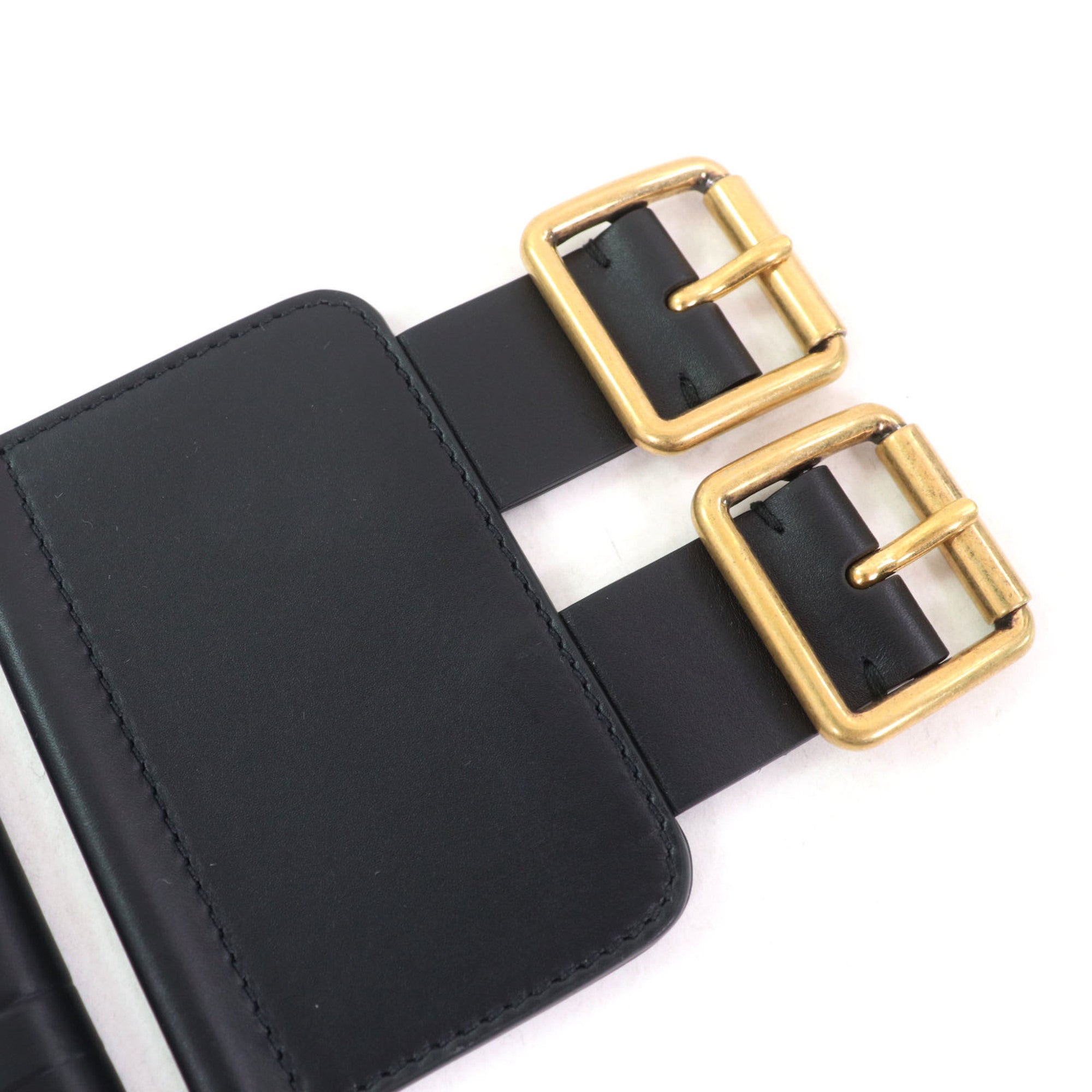 Christian Dior Black Standard Belt (Pre-Owned)