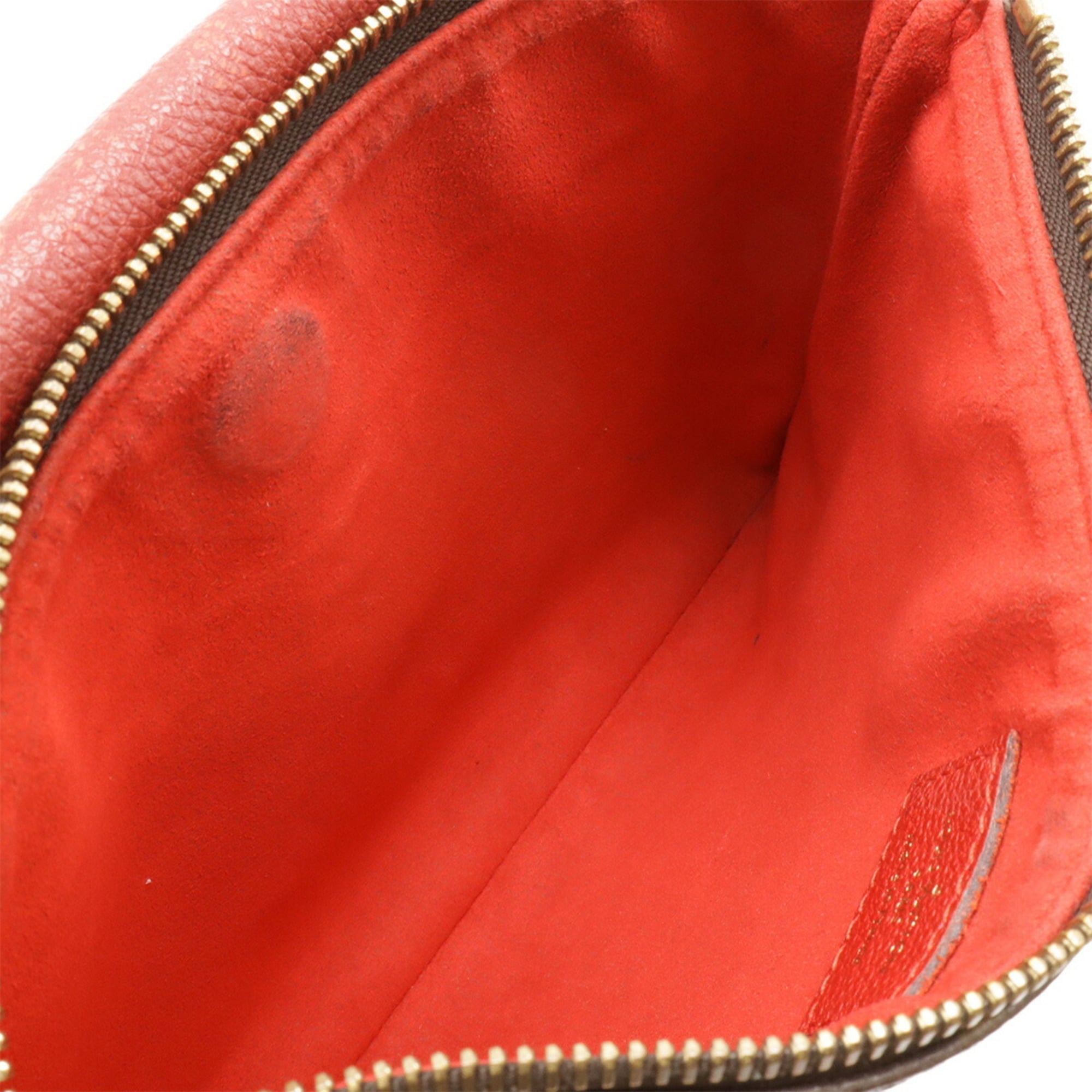 Louis Vuitton Cerise Monogram Canvas Leather Pochette Shoulder Bag (Pre-Owned)