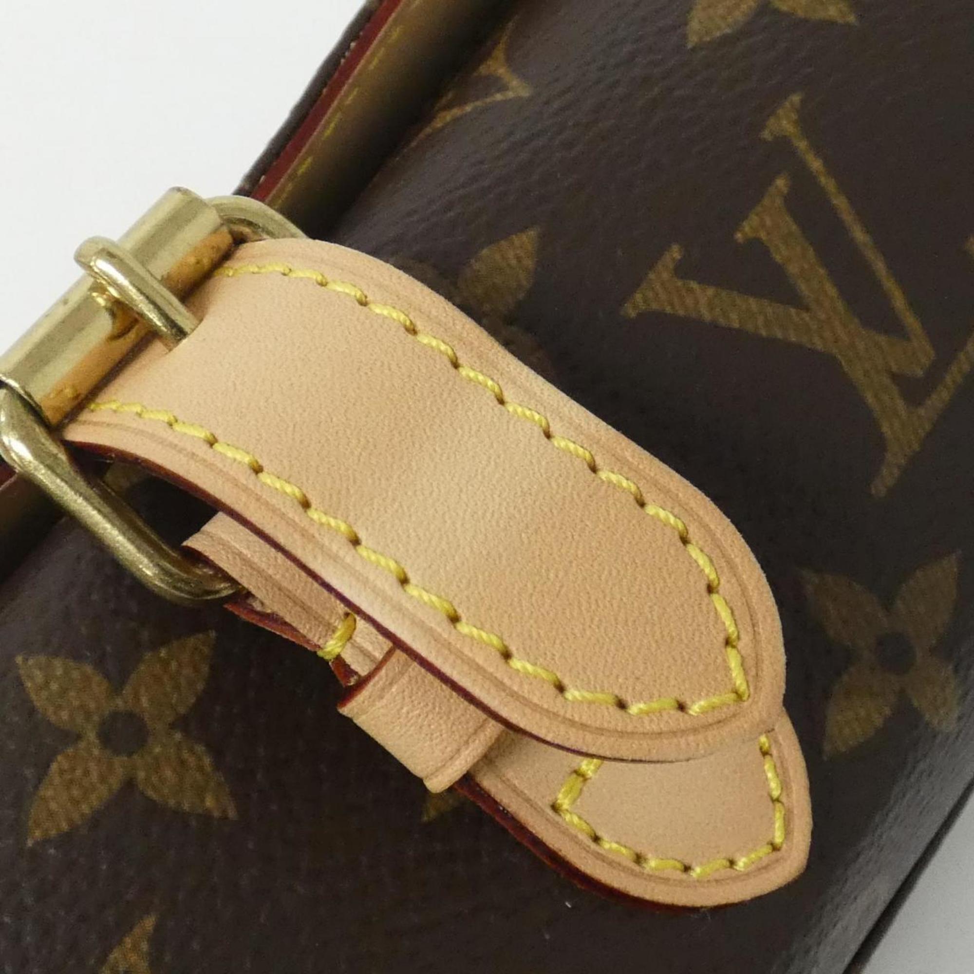 Louis Vuitton Brown Coated Canvas Pouch (Pre-Owned)