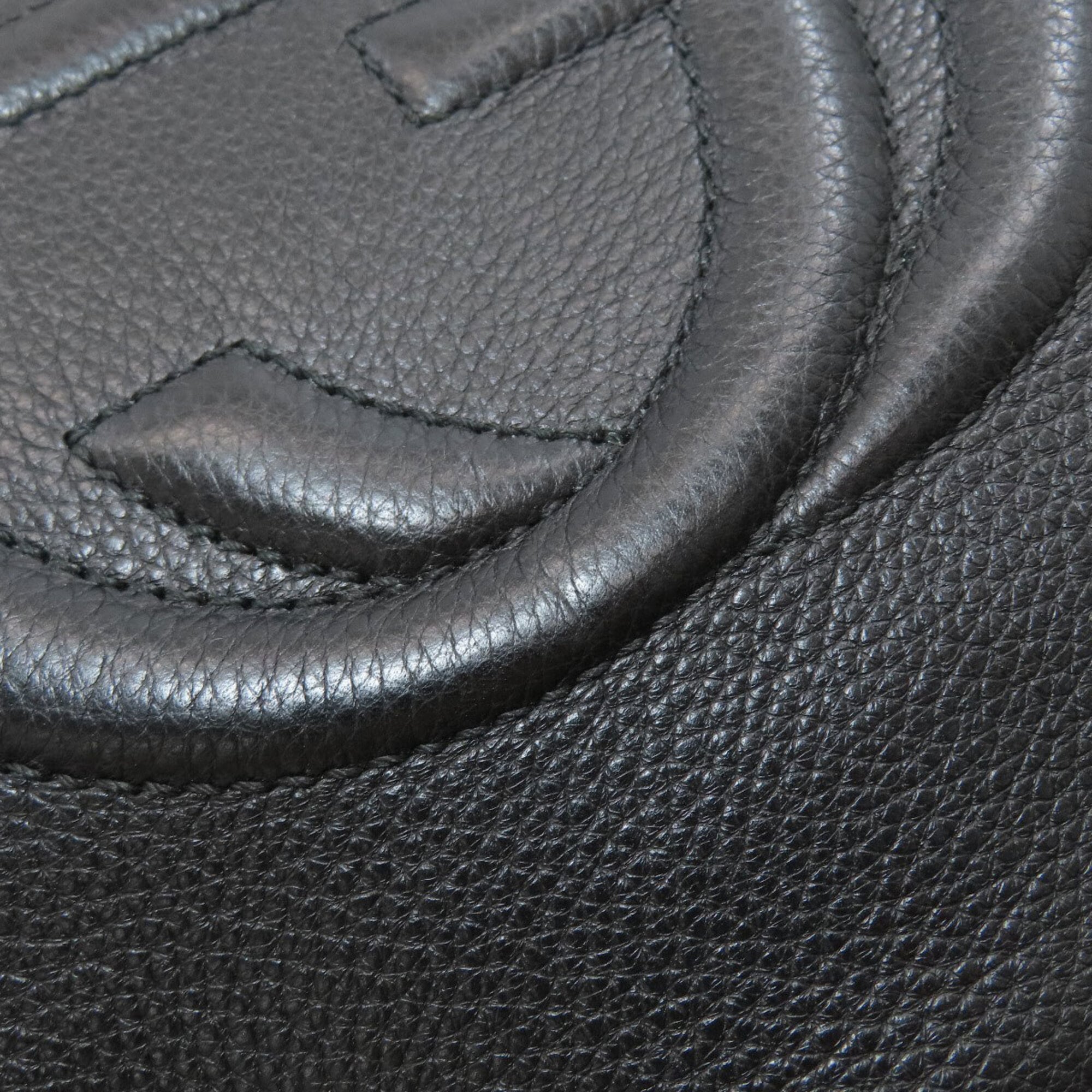 Gucci Black Leather Tote Bag (Pre-Owned)