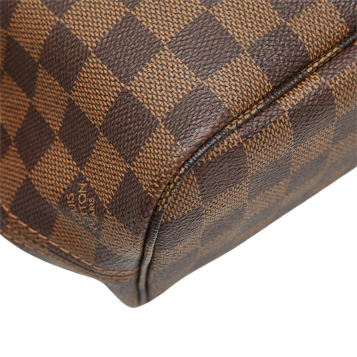 Louis Vuitton Brown Pvc Leather Handbag Tote Bag (Pre-Owned)
