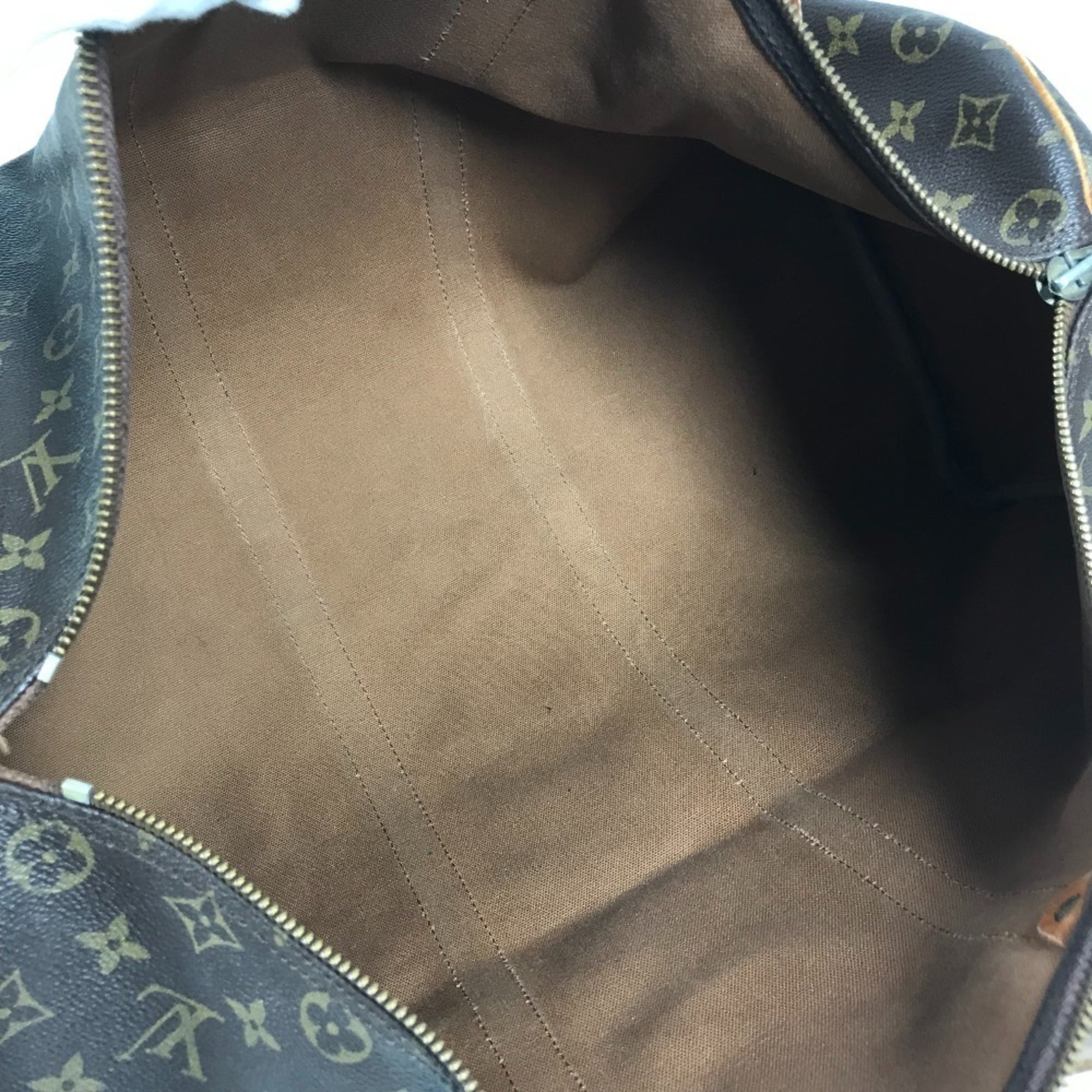 Louis Vuitton Brown Monogram Canvas Boston Bag Handbag (Pre-Owned)
