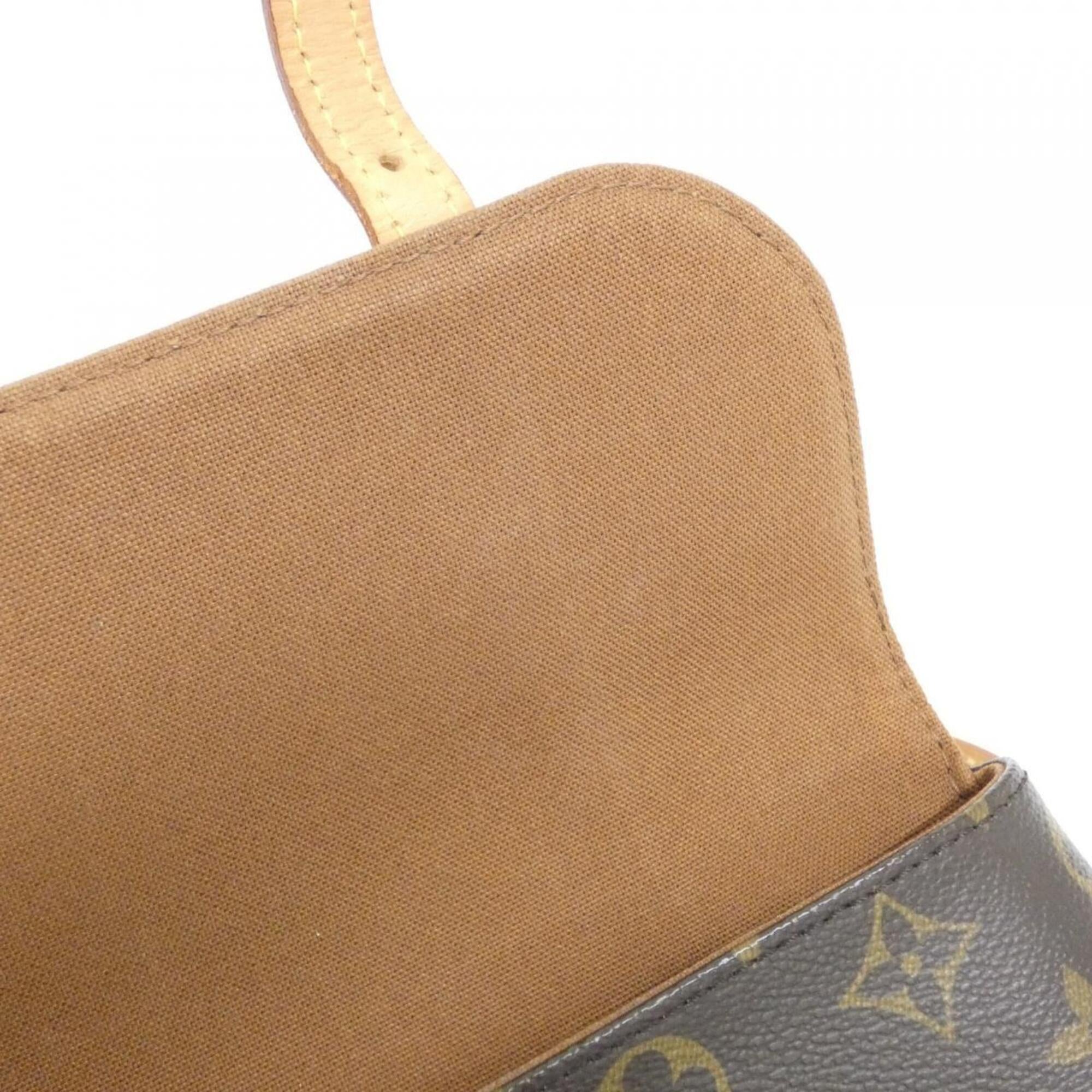 Louis Vuitton Marron Coated Canvas Fanny Pack Pochette (Pre-Owned)