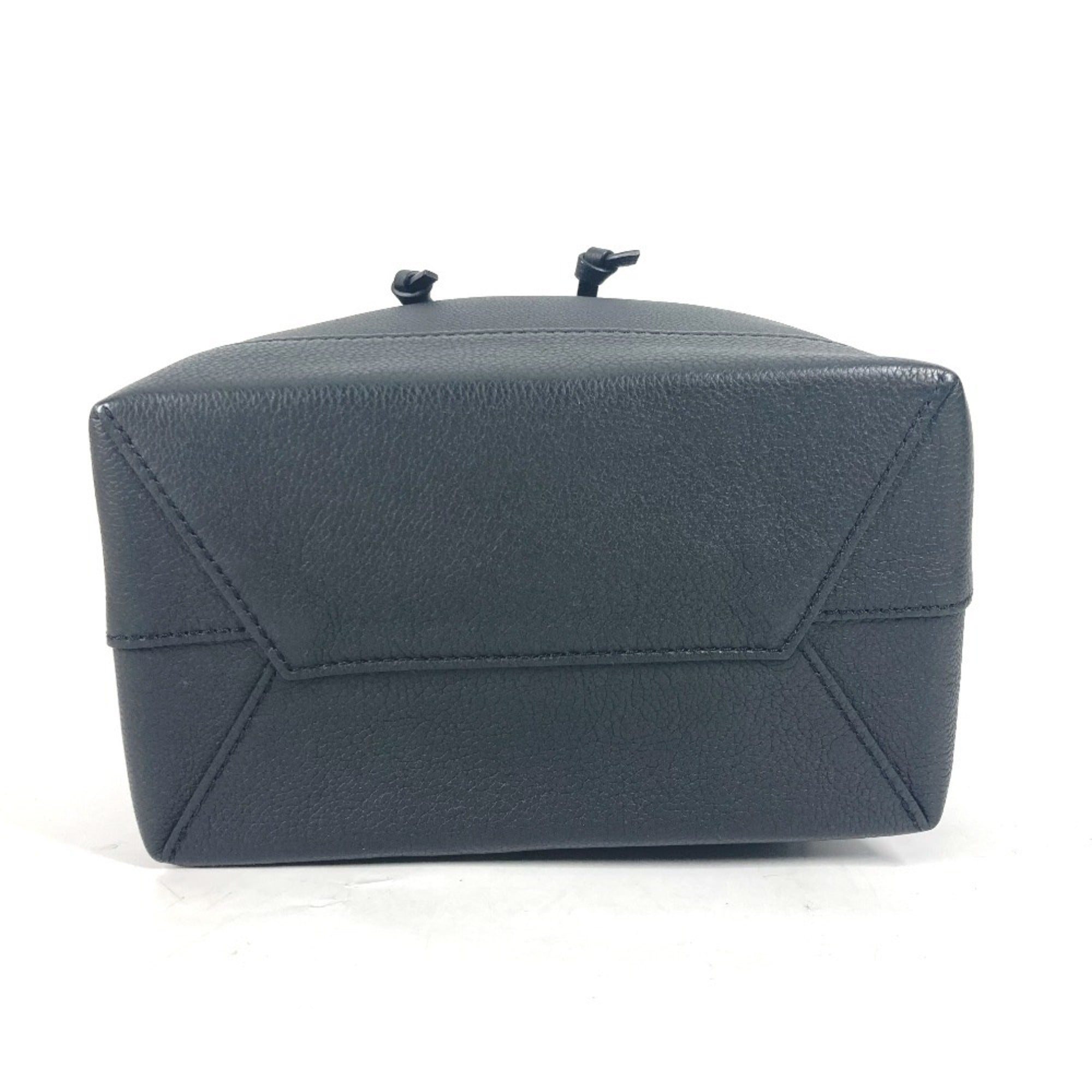Louis Vuitton Black White Leather Backpack (Pre-Owned)