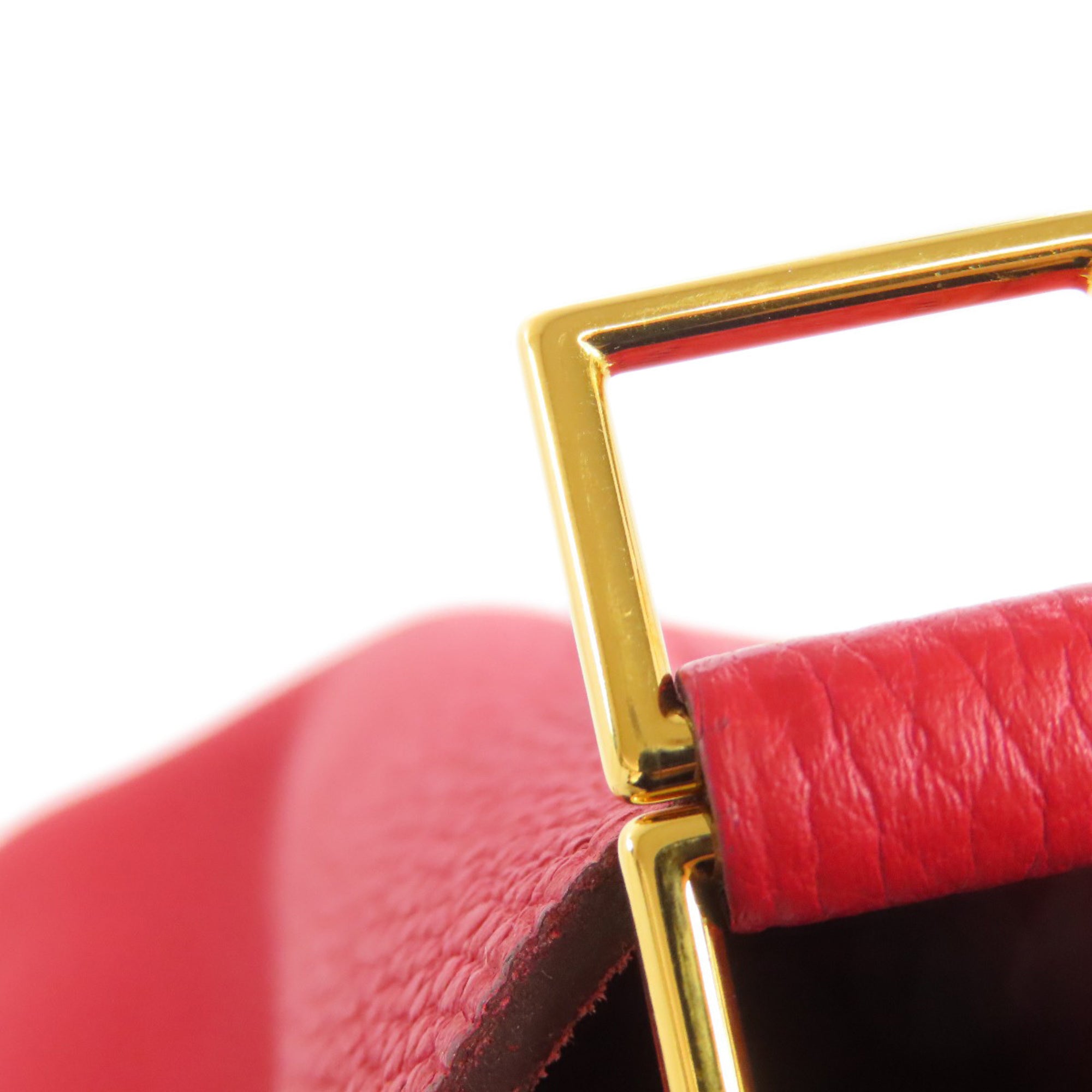 Hermes Vermilion Handbag (Pre-Owned)