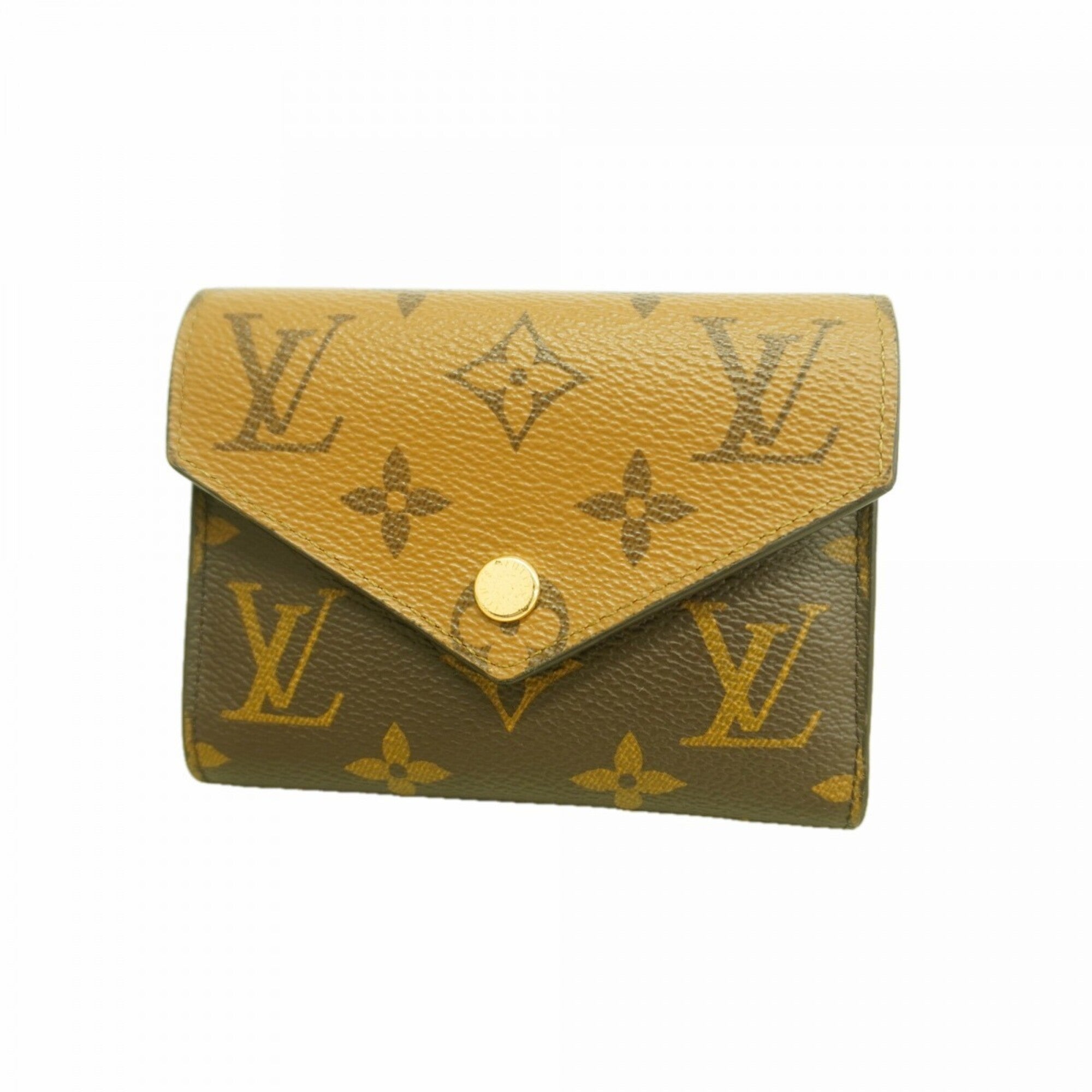 Louis Vuitton Brown Wallet (Tri-Fold) (Pre-Owned)