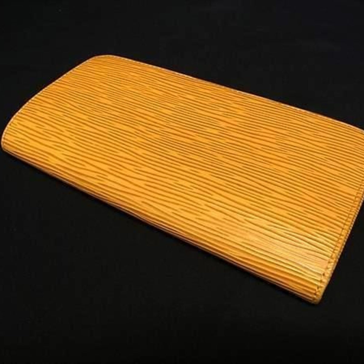 Louis Vuitton Yellow Leather Wallet (Bi-Fold) (Pre-Owned)