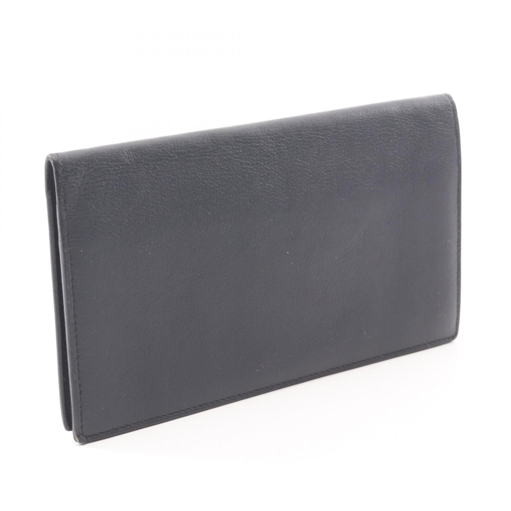 Hermes Navy Long Wallet (Bi-Fold) (Pre-Owned)