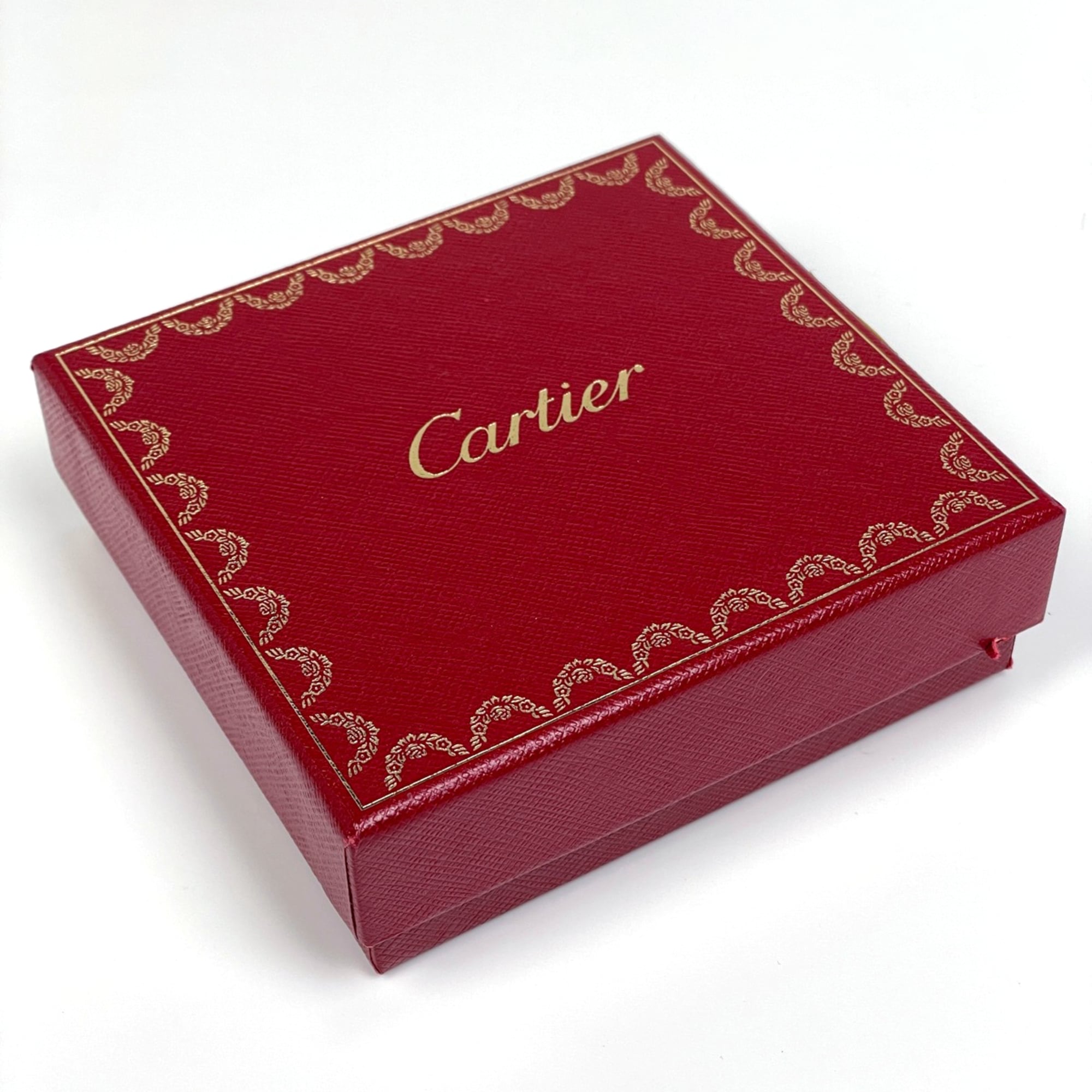 Cartier Brown Leather Coin Purse/Coin Case (Pre-Owned)