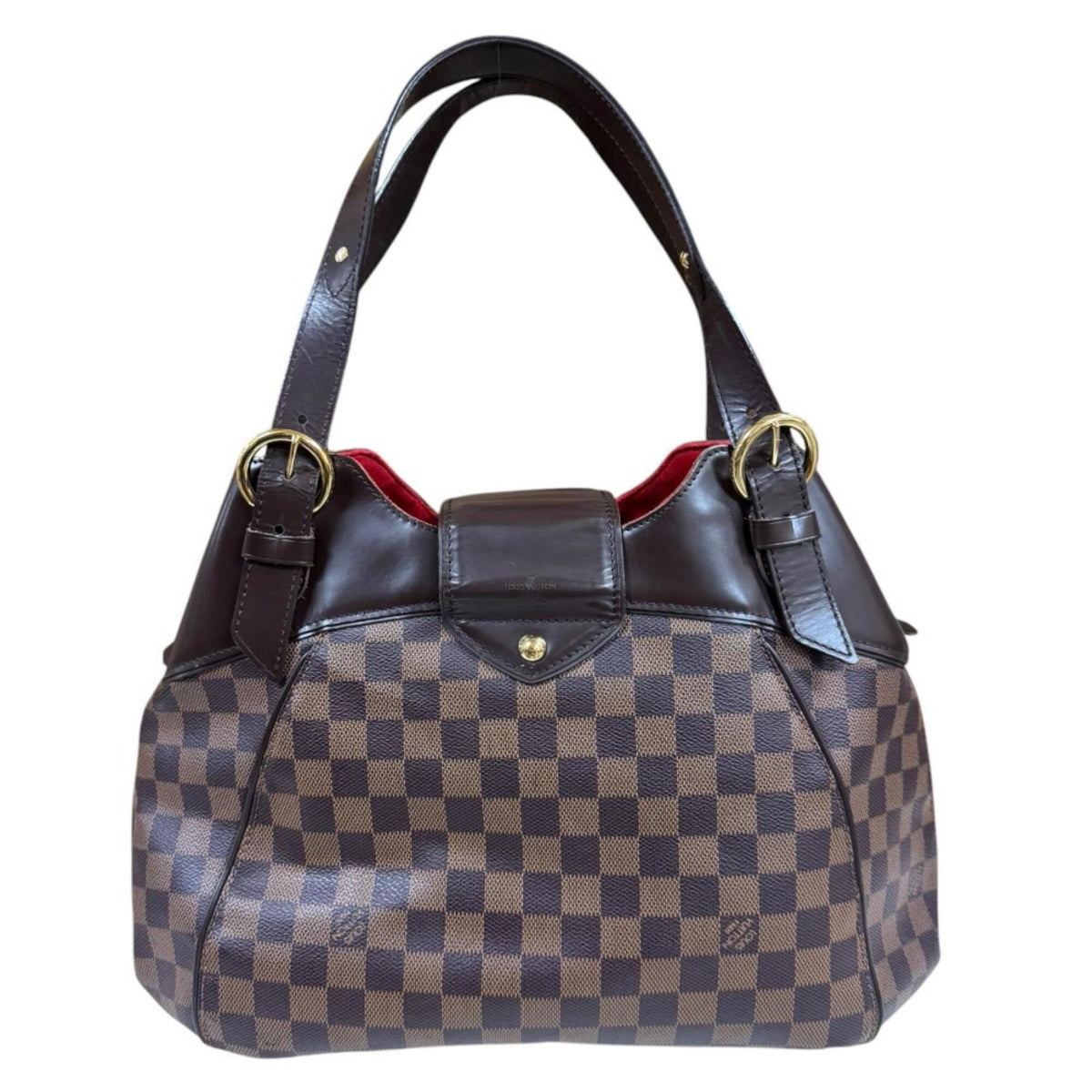 Louis Vuitton Damier Brown Damier Canvas Shoulder Bag (Pre-Owned)