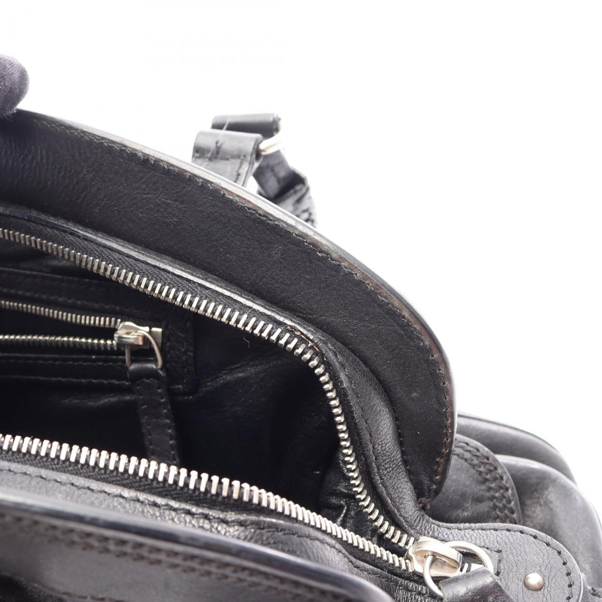 Christian Dior Black Leather Handbag (Pre-Owned)