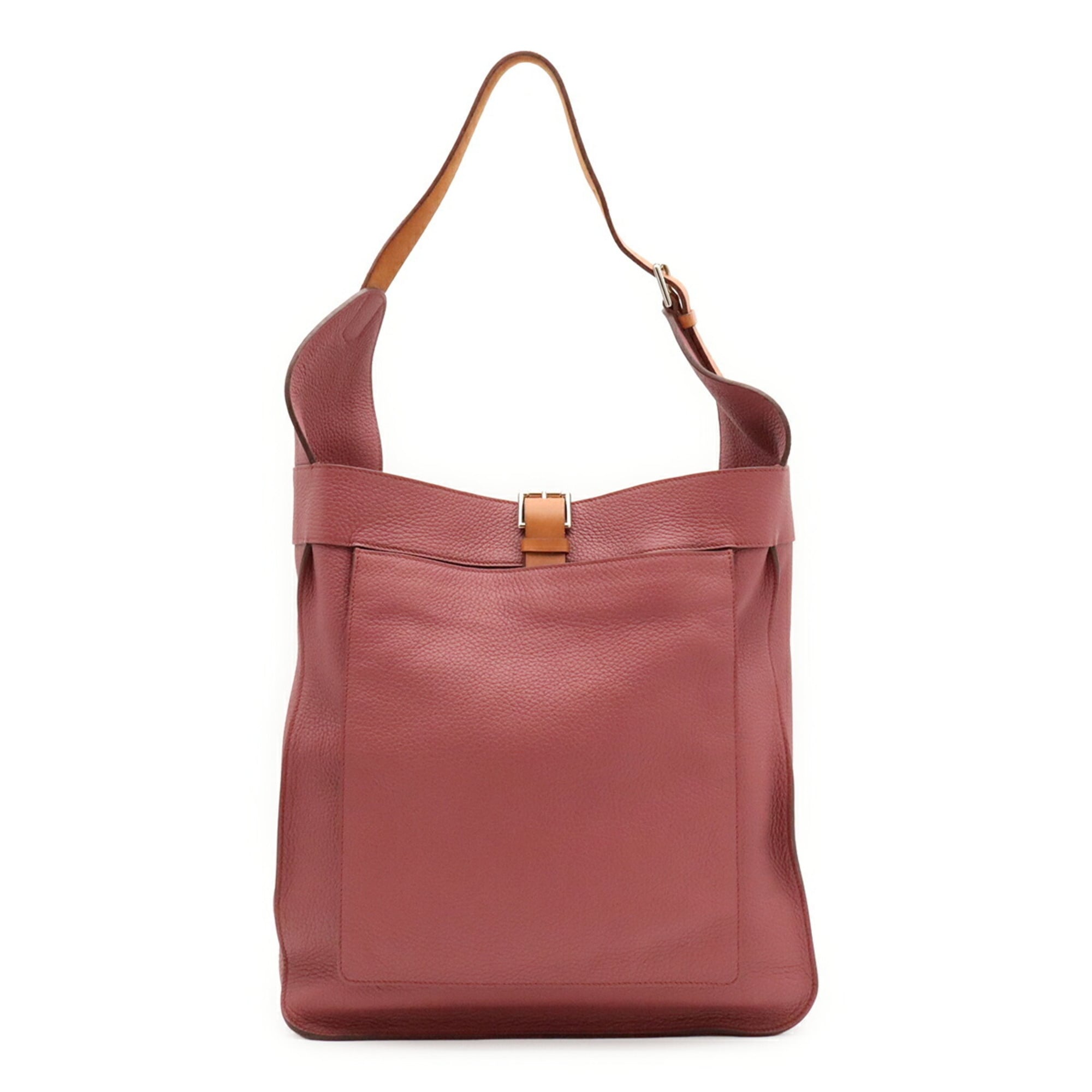 Hermes Marwari Pink Taurillon Clemence Leather Shoulder Bag (Pre-Owned)