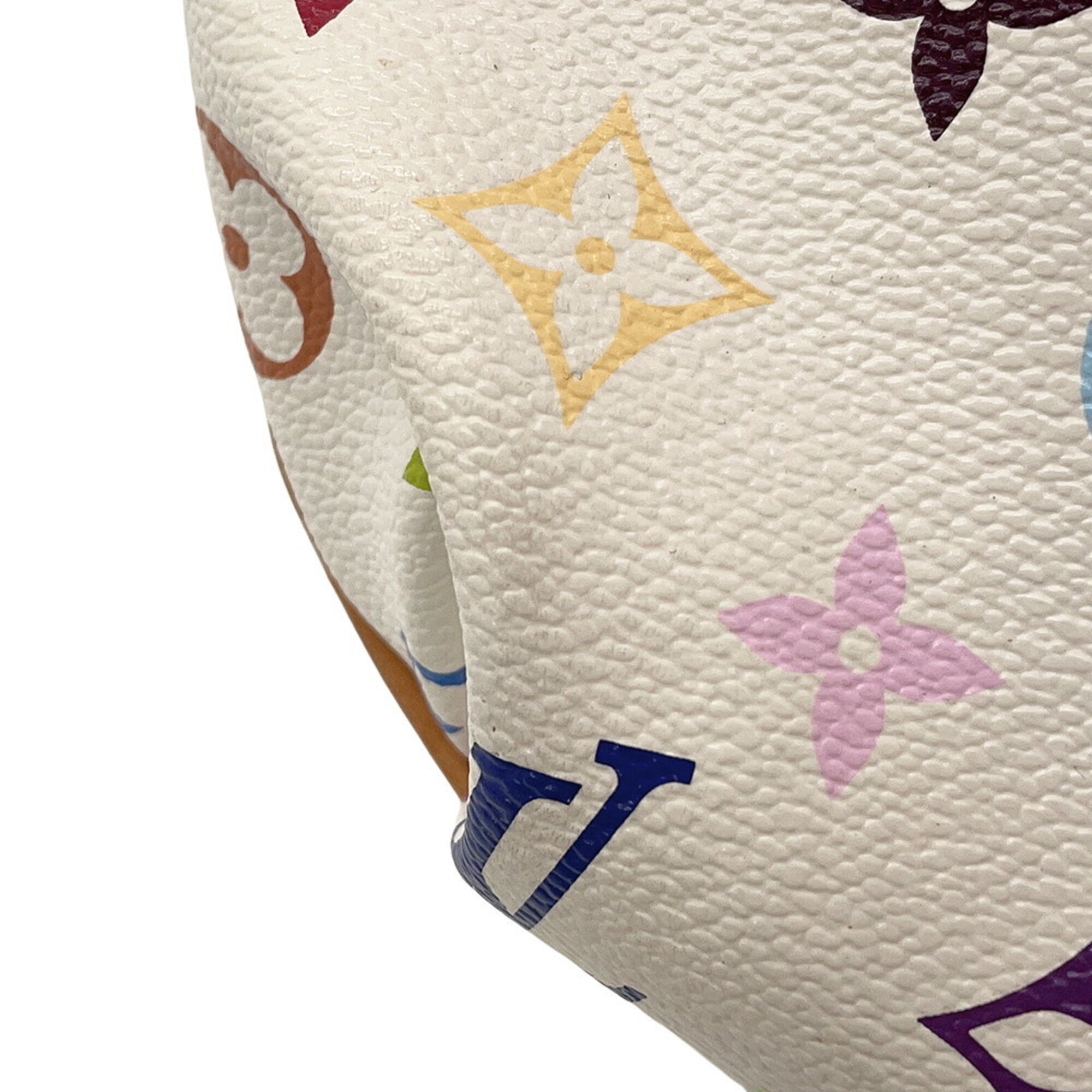 Louis Vuitton Blanc Multi-Color Monogram Multicolore Handbag Shoulder Bag (Pre-Owned)