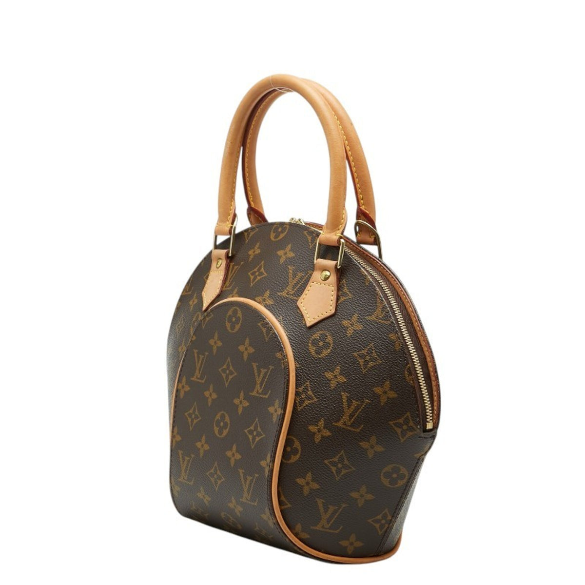 Louis Vuitton Brown Pvc Leather Handbag (Pre-Owned)