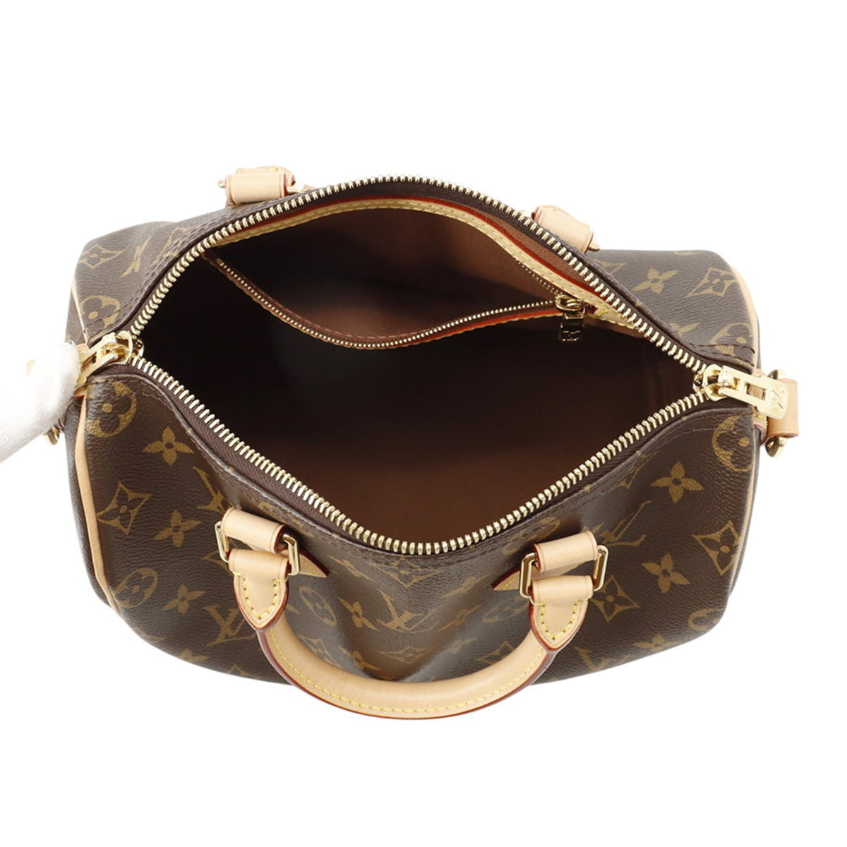Louis Vuitton Brown Monogram Handbag Shoulder Bag (Pre-Owned)